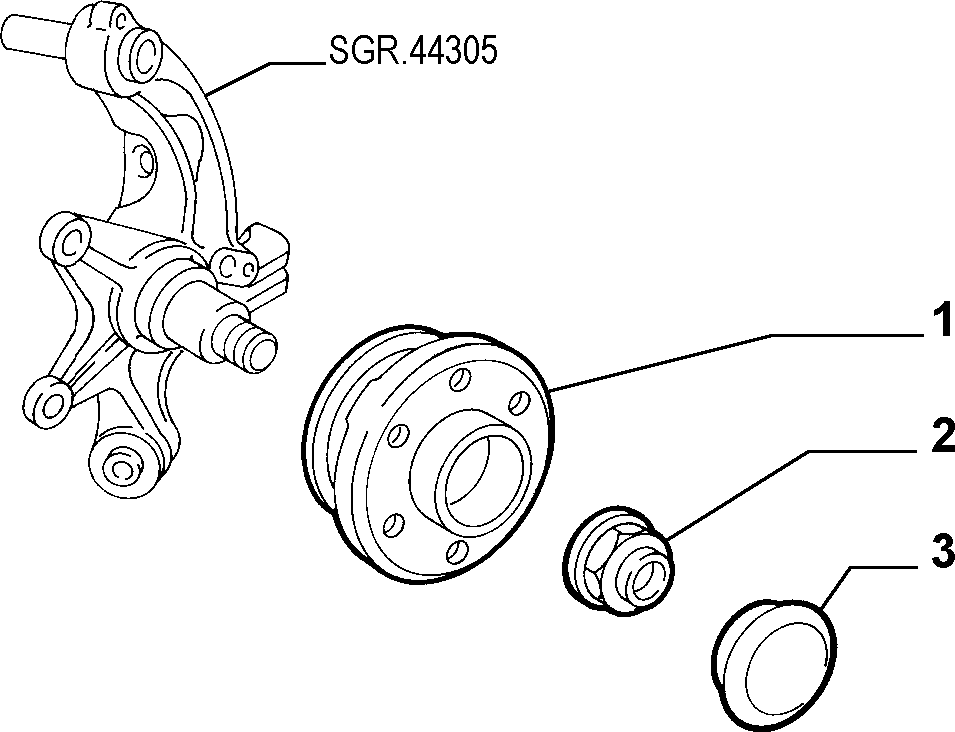 FCA 82436595 - Kit cuscinetto ruota www.autoricambi360.it