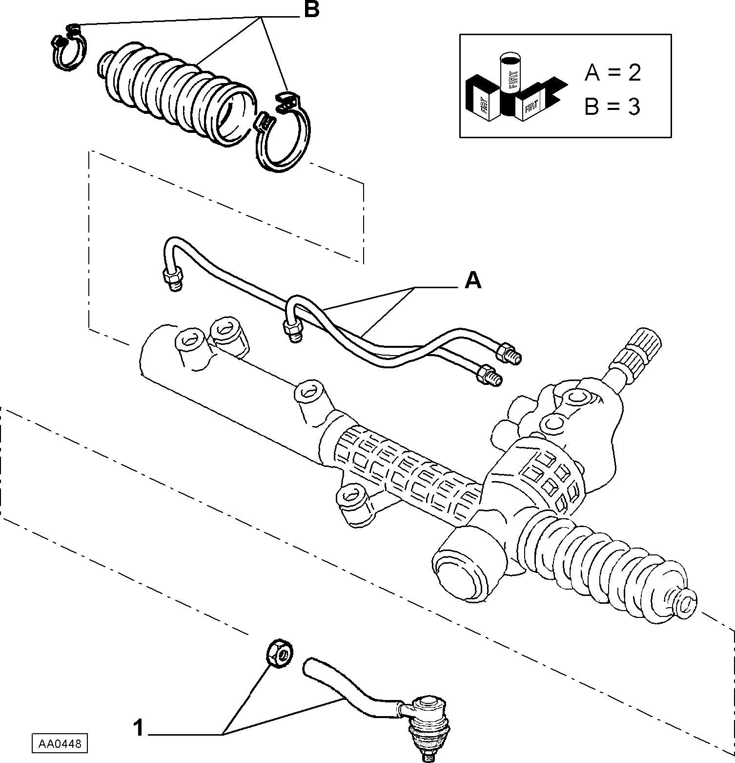 FCA 9947920 - Testa barra d'accoppiamento www.autoricambi360.it