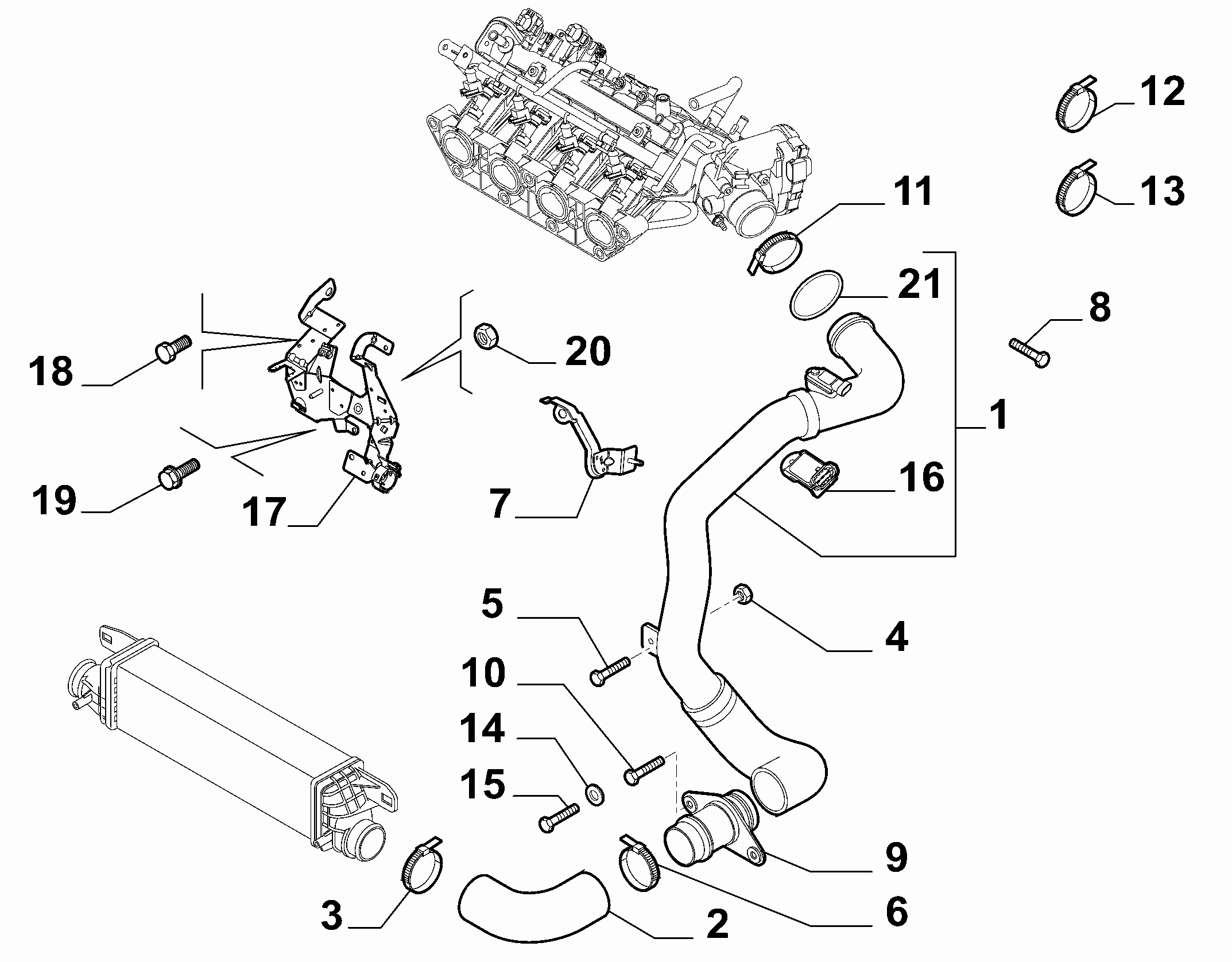 IVECO 55219298 - Sensore, Pressione alimentazione www.autoricambi360.it
