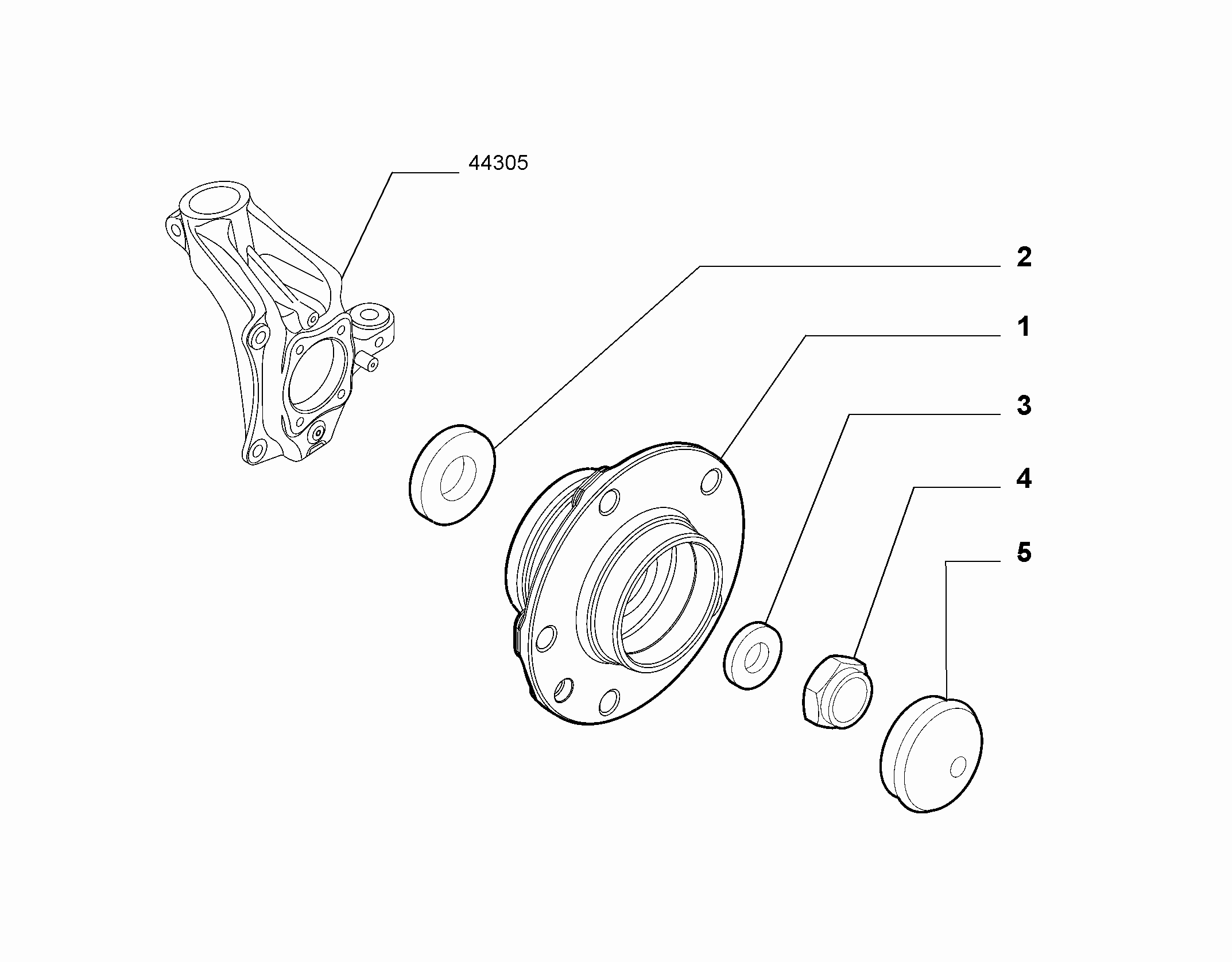 FCA 50515255 - Kit cuscinetto ruota www.autoricambi360.it