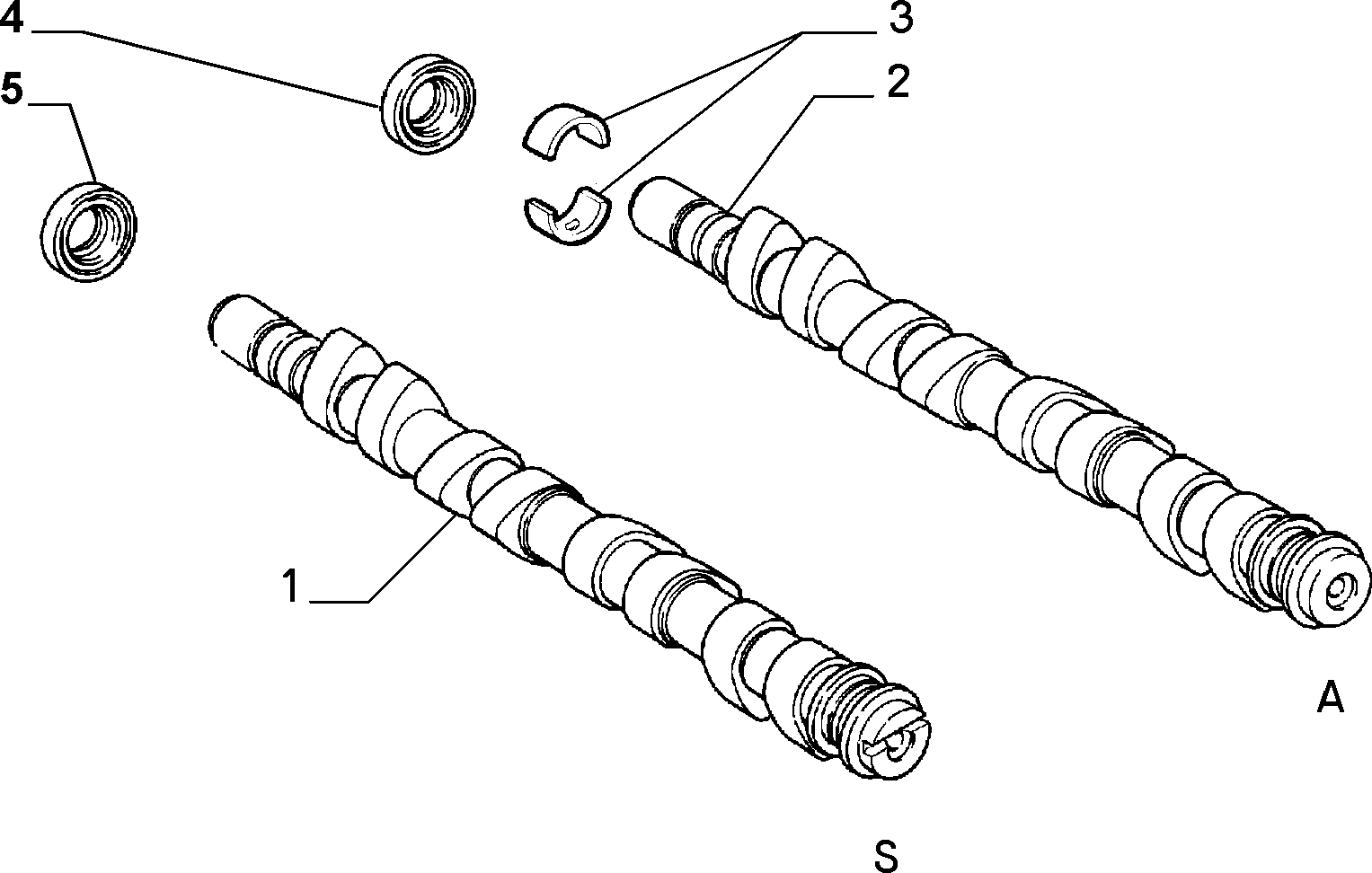 FCA 60 603 436 - Paraolio, Albero a camme www.autoricambi360.it