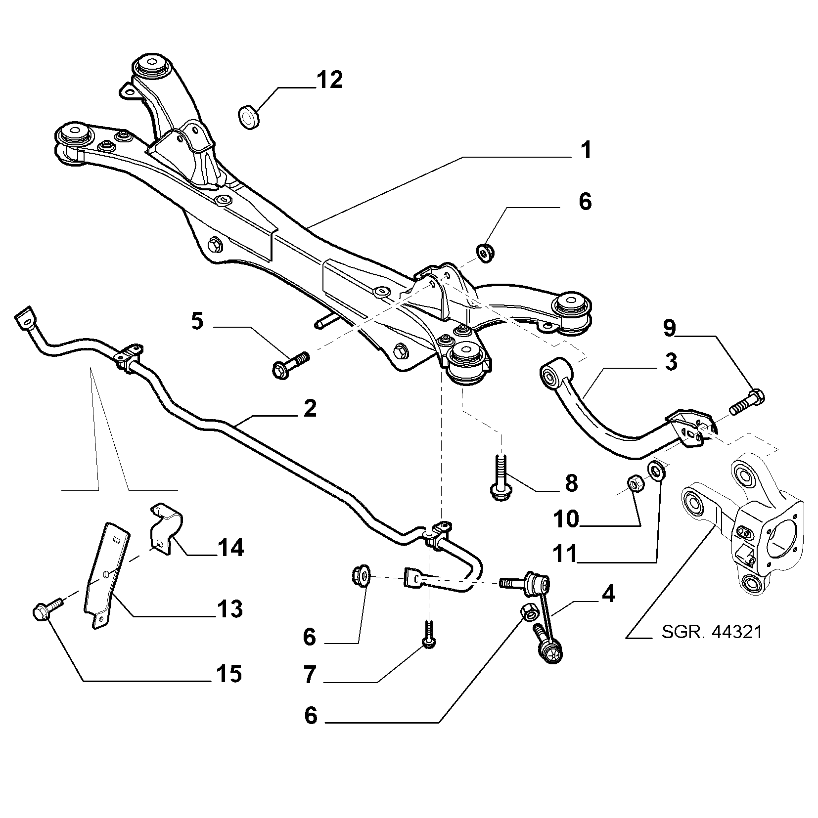FCA 51795703 - Asta / Puntone, Stabilizzatore www.autoricambi360.it