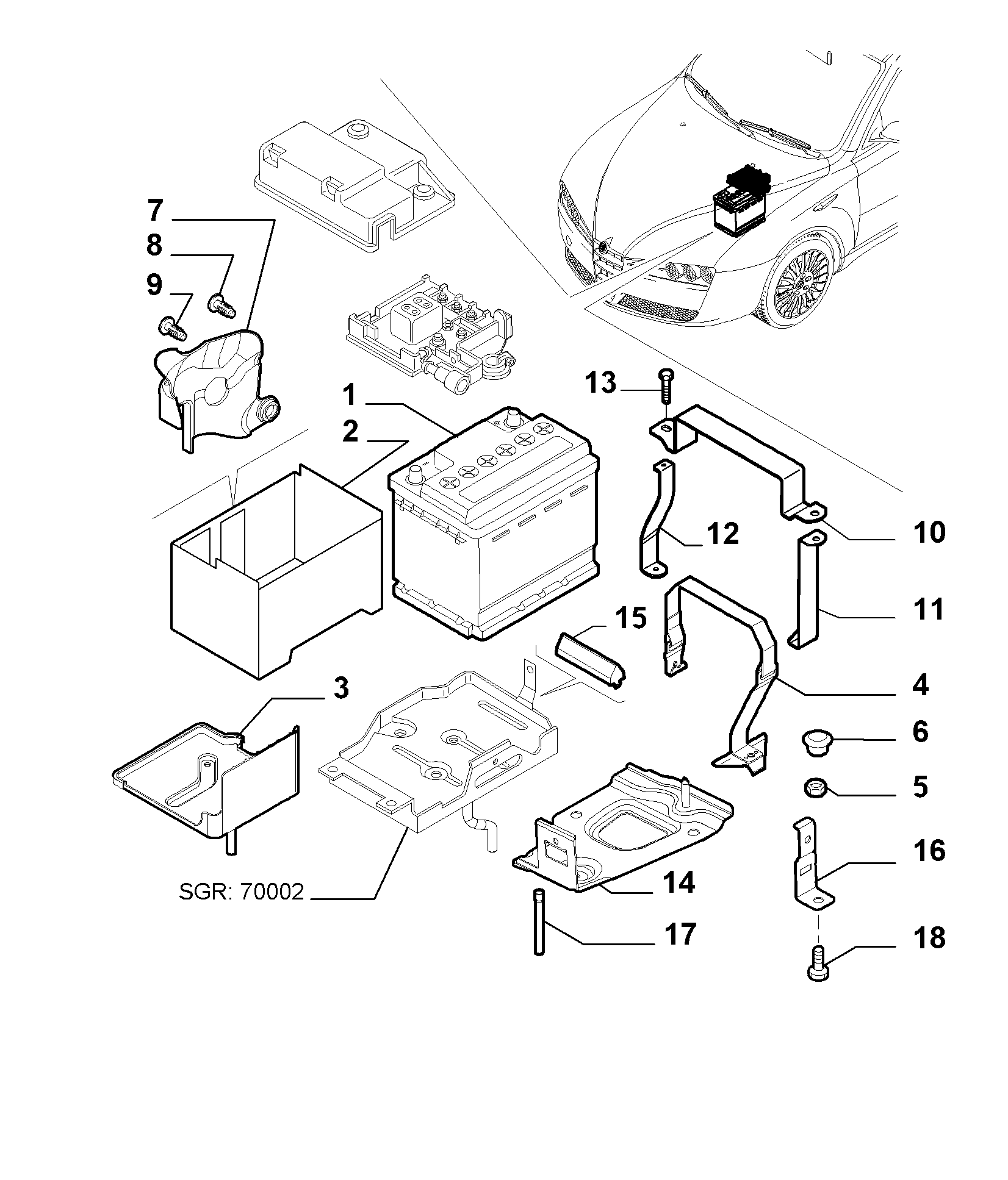 FCA 71751146 - Batteria avviamento www.autoricambi360.it