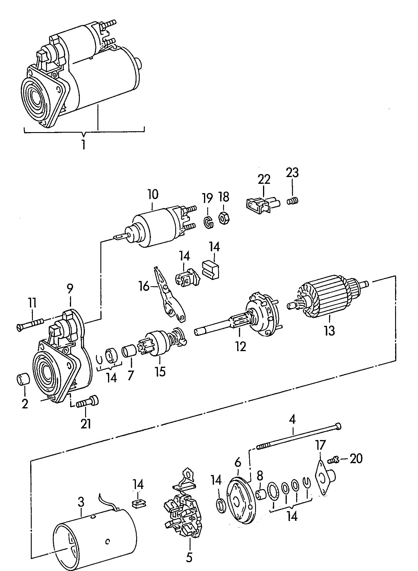 VAG N 010 361 13 - Kit cinghie dentate www.autoricambi360.it