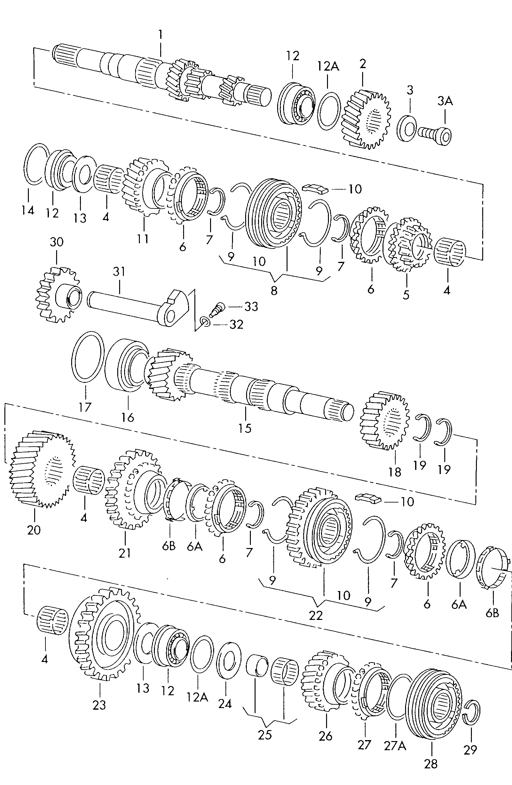VAG 311 405 625 F - Kit cuscinetto ruota www.autoricambi360.it