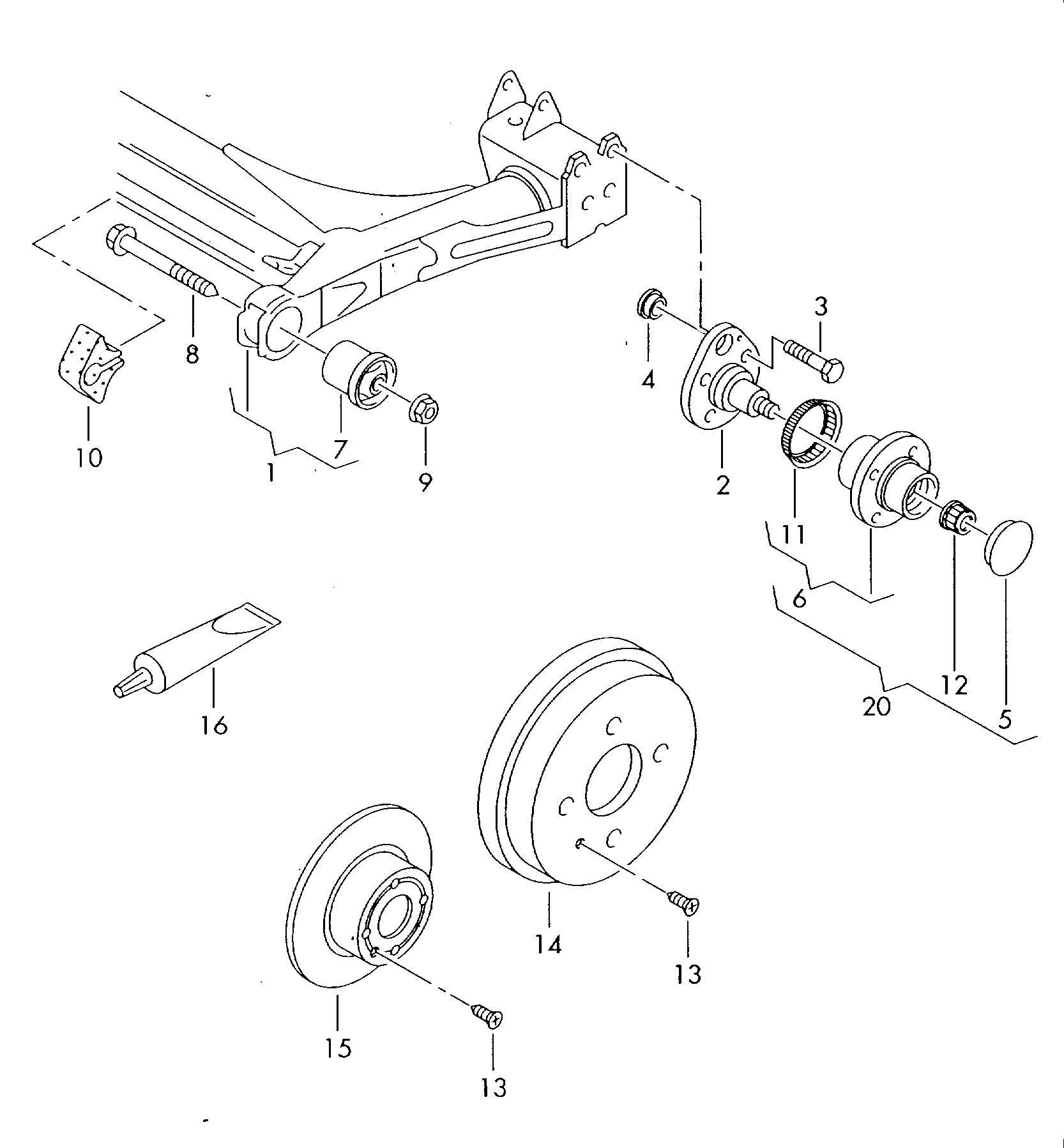 Sasic 9001789 - Supporto, Corpo assiale www.autoricambi360.it