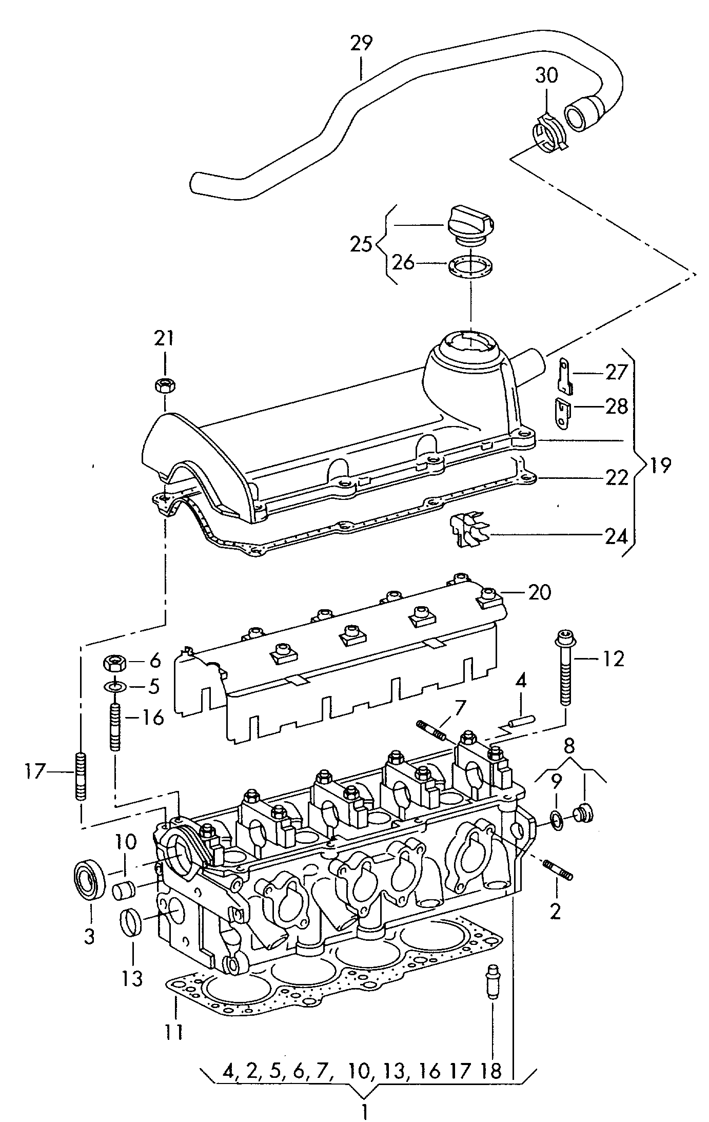 VAG N 011 008 45 - Kit cinghie dentate www.autoricambi360.it