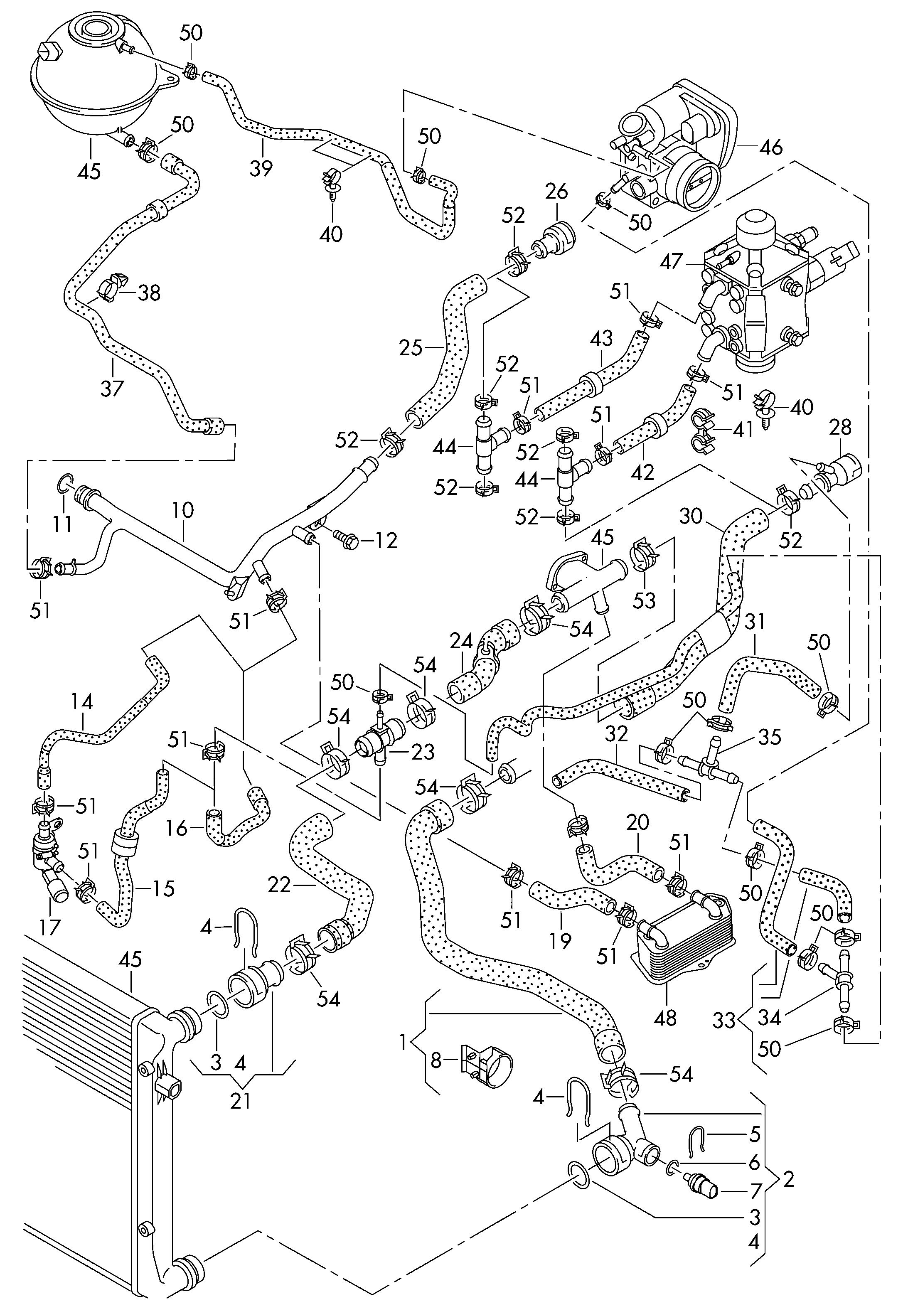 VAG 06A121065DP - Condotto del refrigerante www.autoricambi360.it