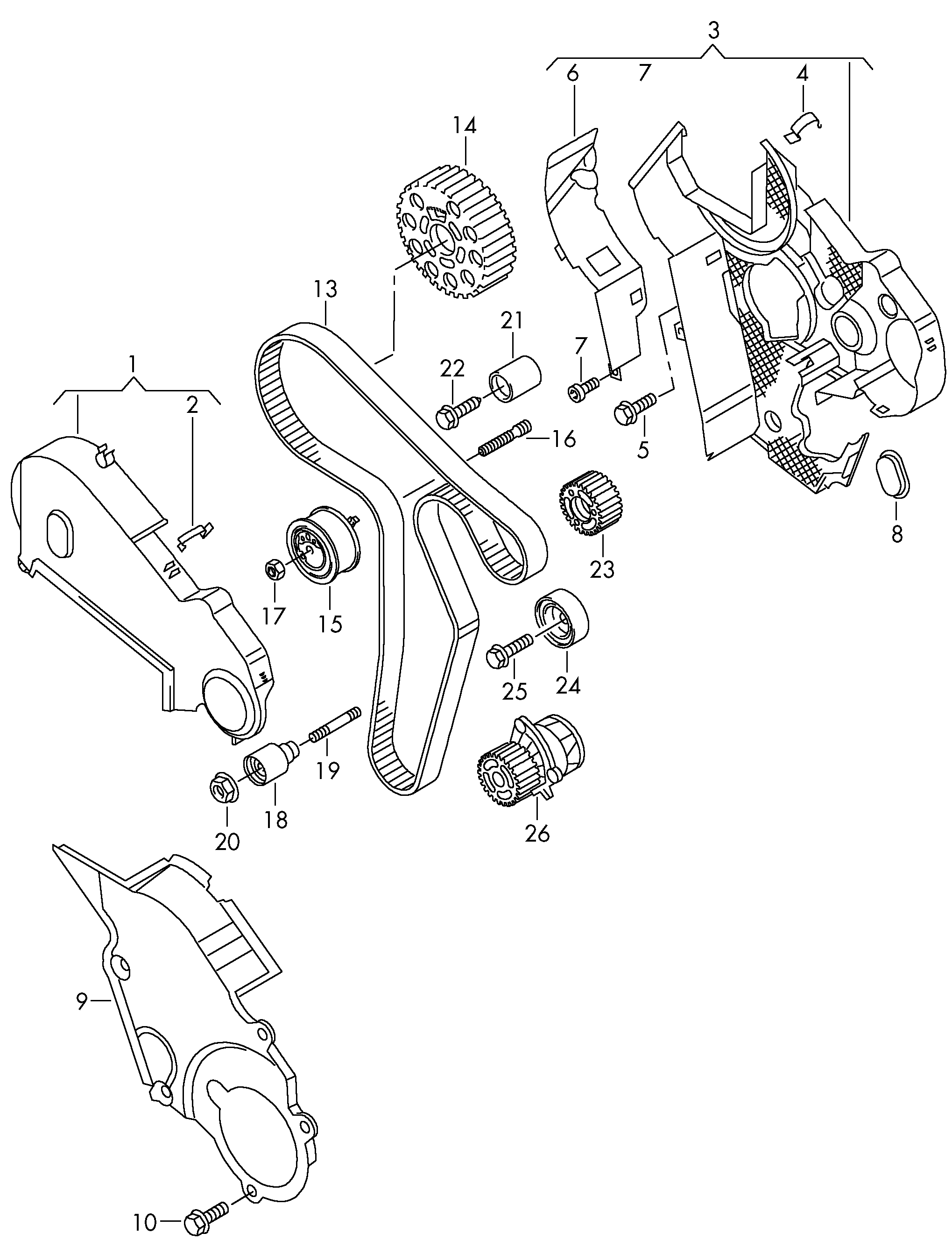 Autokit 04.5355 - Kit cinghie dentate www.autoricambi360.it