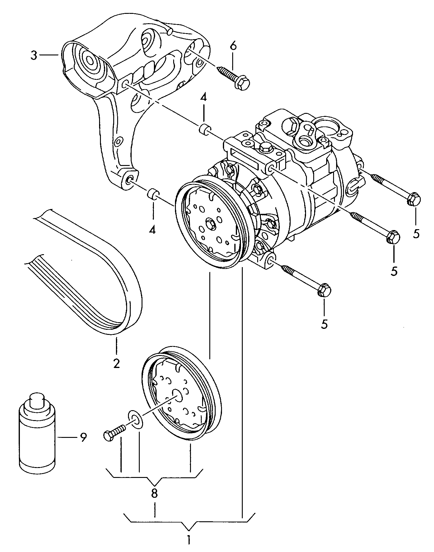 Krios 1.5228A - Compressore, Climatizzatore www.autoricambi360.it