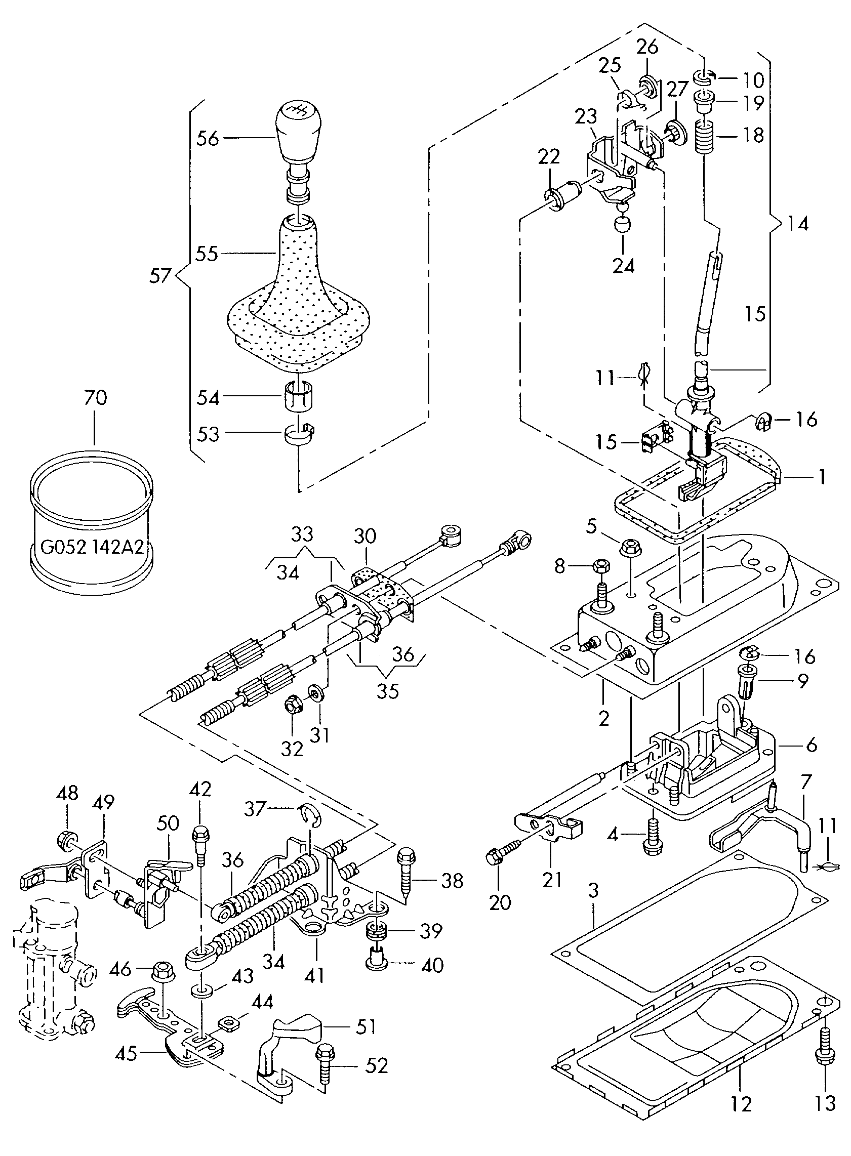 VEMA 148008 - Kit riparazione, Leva cambio www.autoricambi360.it