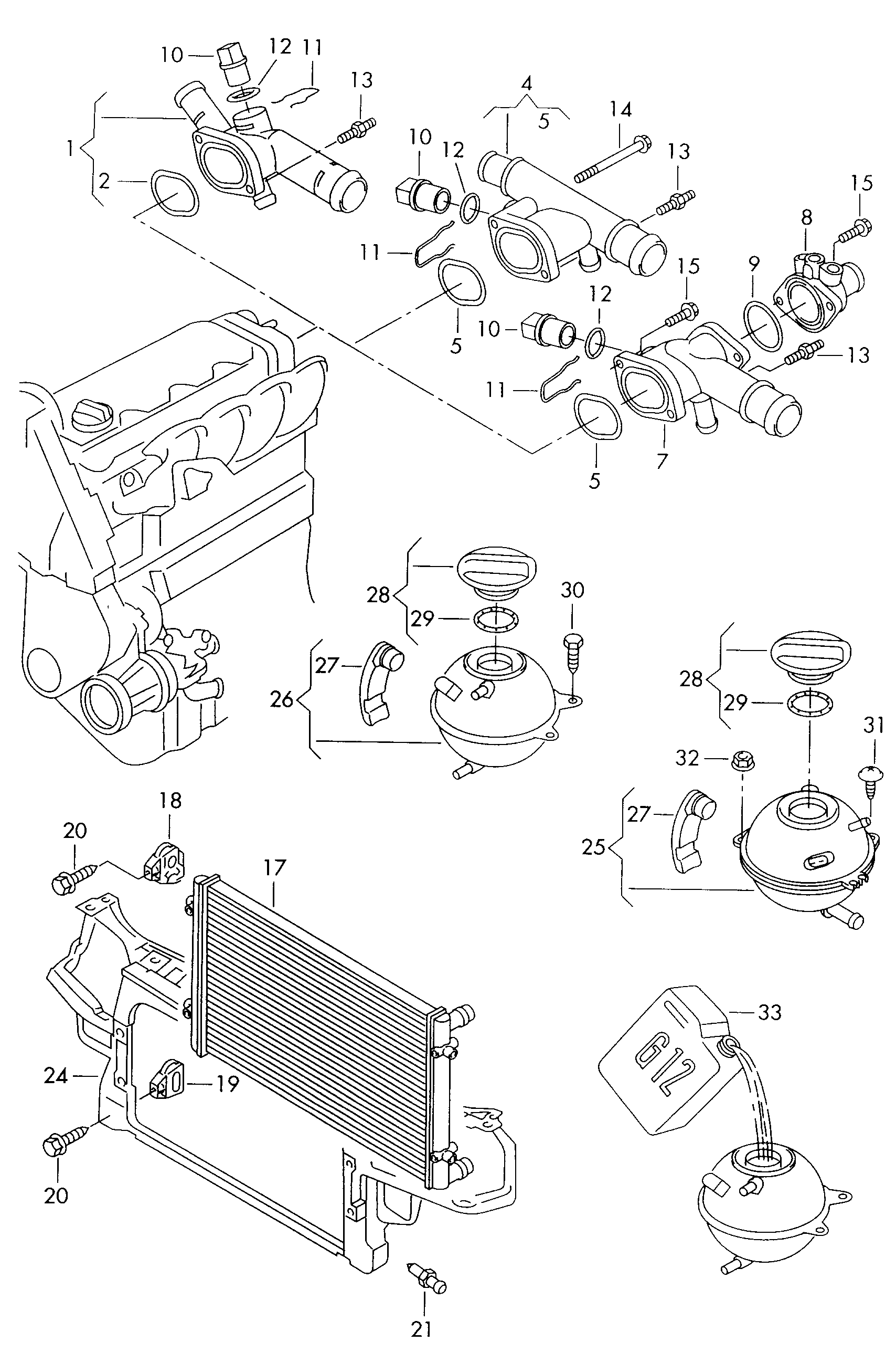 VEMA 17064 - Serbatoio compensazione, Refrigerante www.autoricambi360.it
