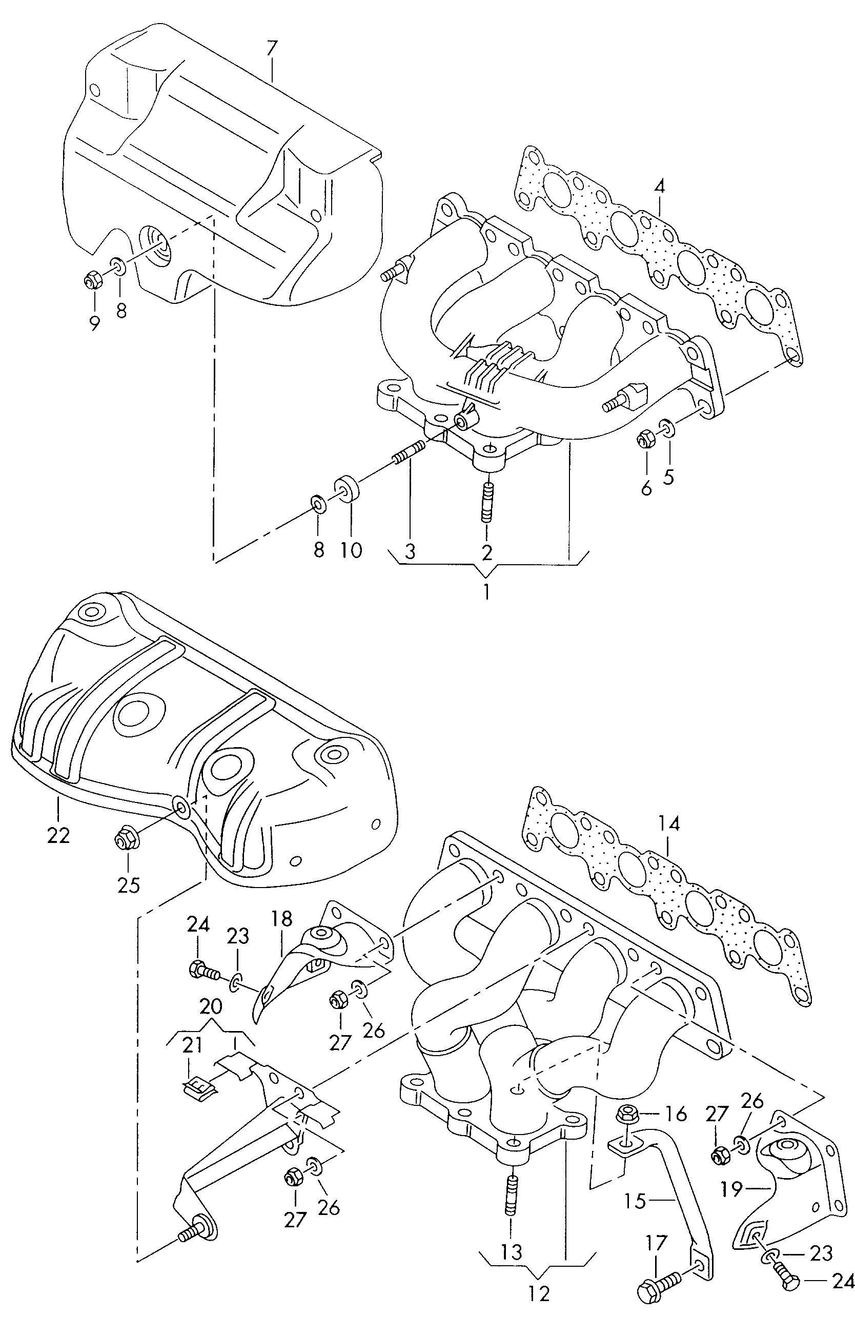 VAG N 902 076 03 - Kit cinghie dentate www.autoricambi360.it