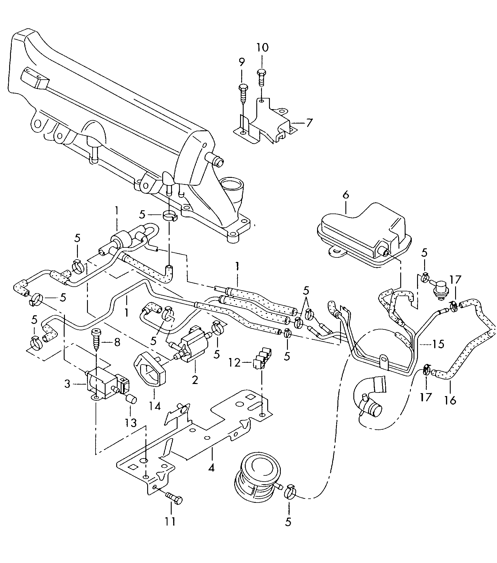 VAG 026 906 283 J - Convertitore pressione, Controllo gas scarico www.autoricambi360.it
