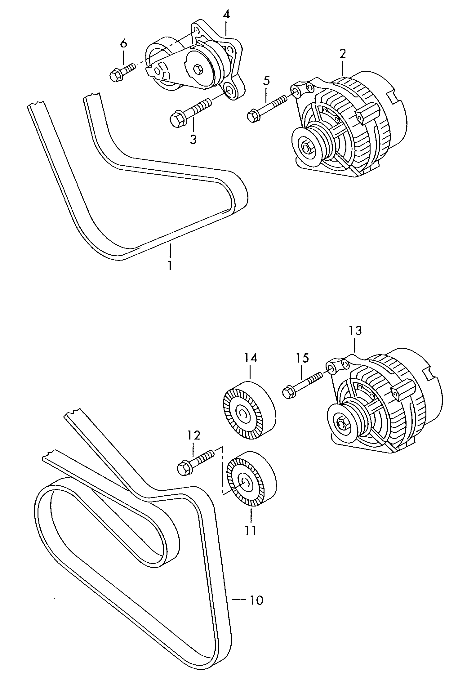 GATES T38439 - Tendicinghia, Cinghia Poly-V www.autoricambi360.it