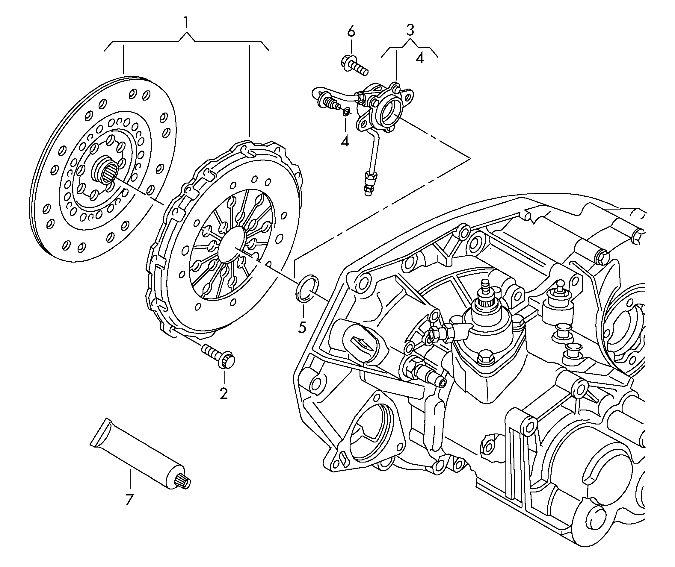 SACHS 3 000 970 004 - Kit frizione www.autoricambi360.it