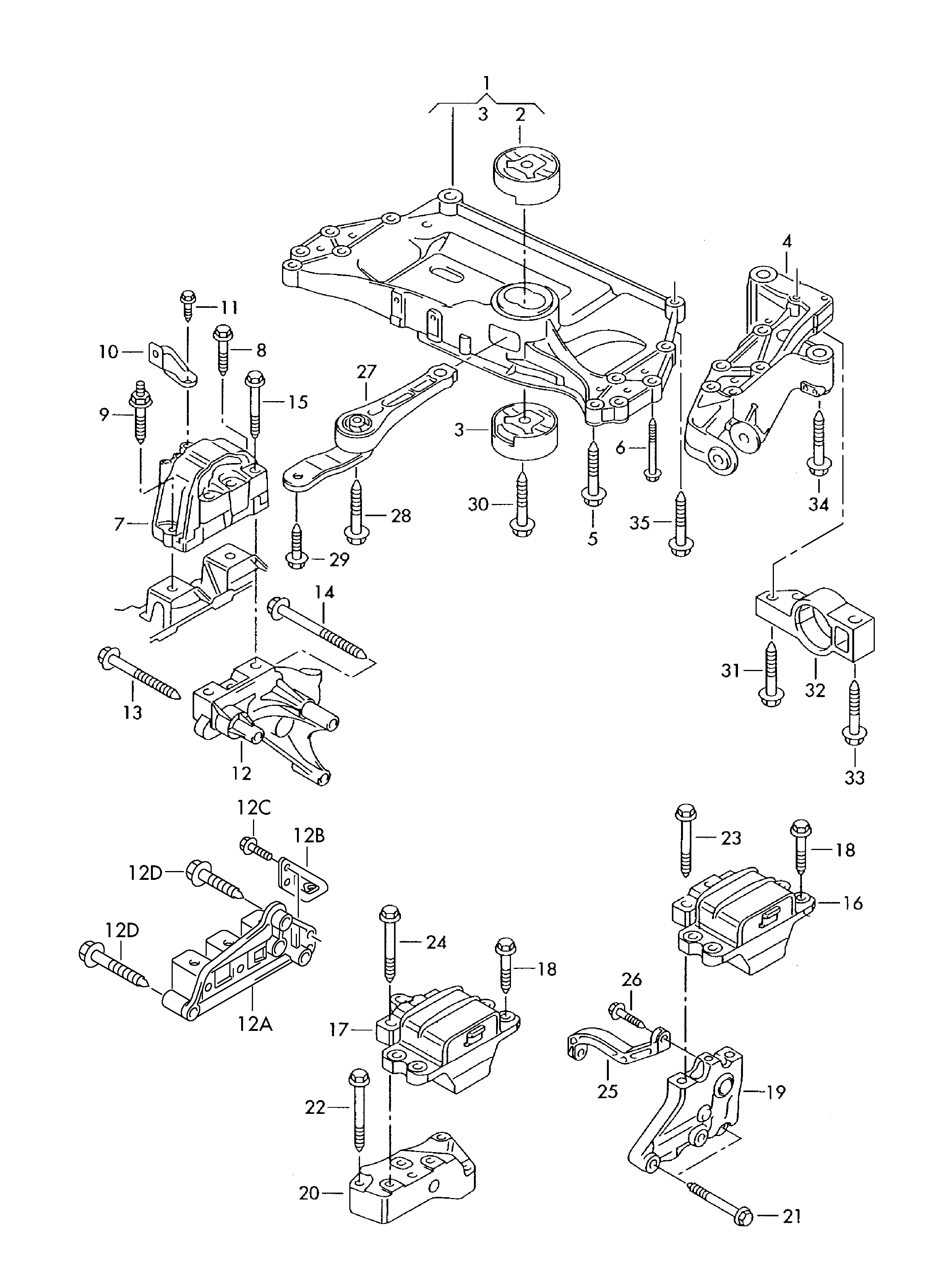 VEMA 430359 - Sospensione, Motore www.autoricambi360.it