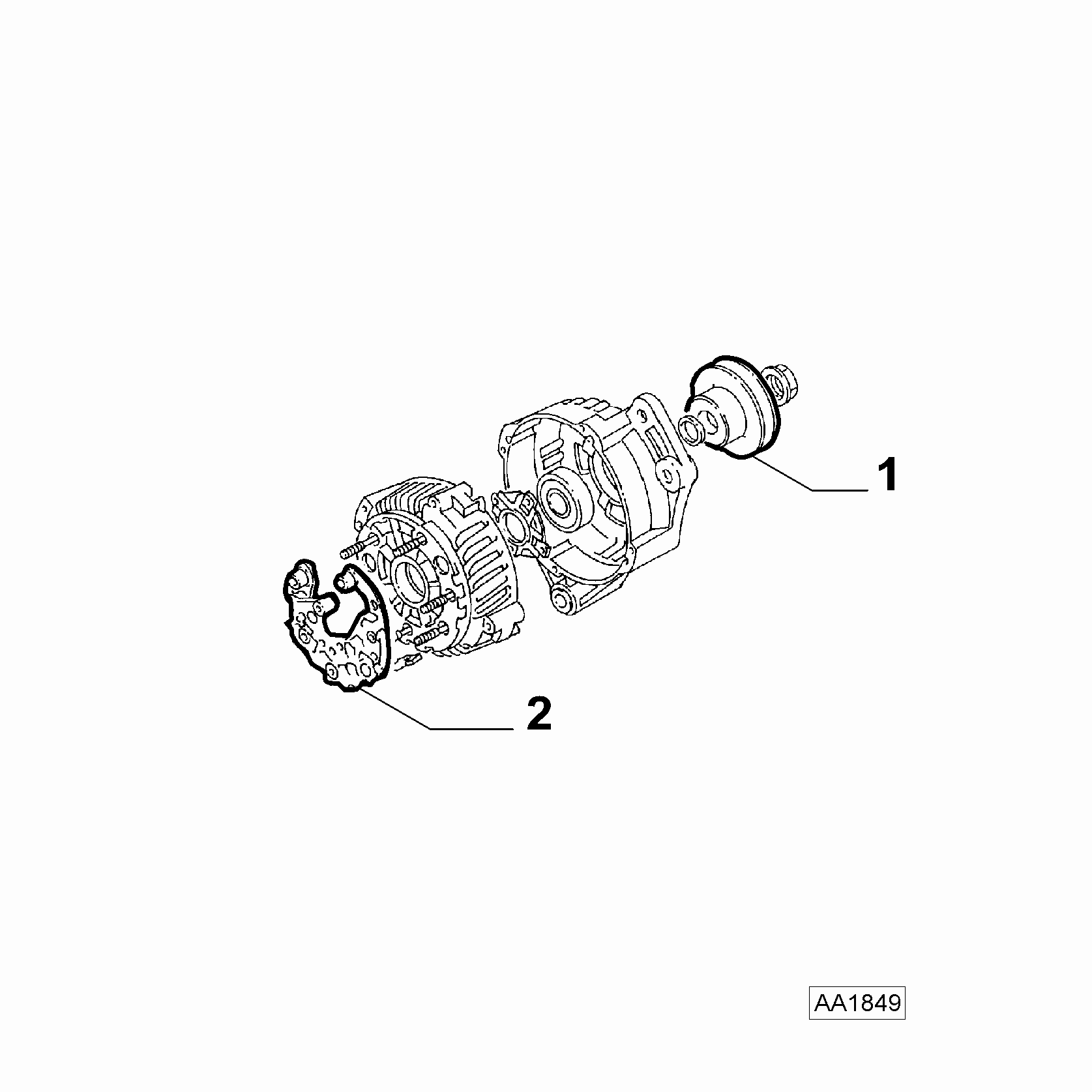 FCA 77362721 - Puleggia cinghia, Alternatore www.autoricambi360.it
