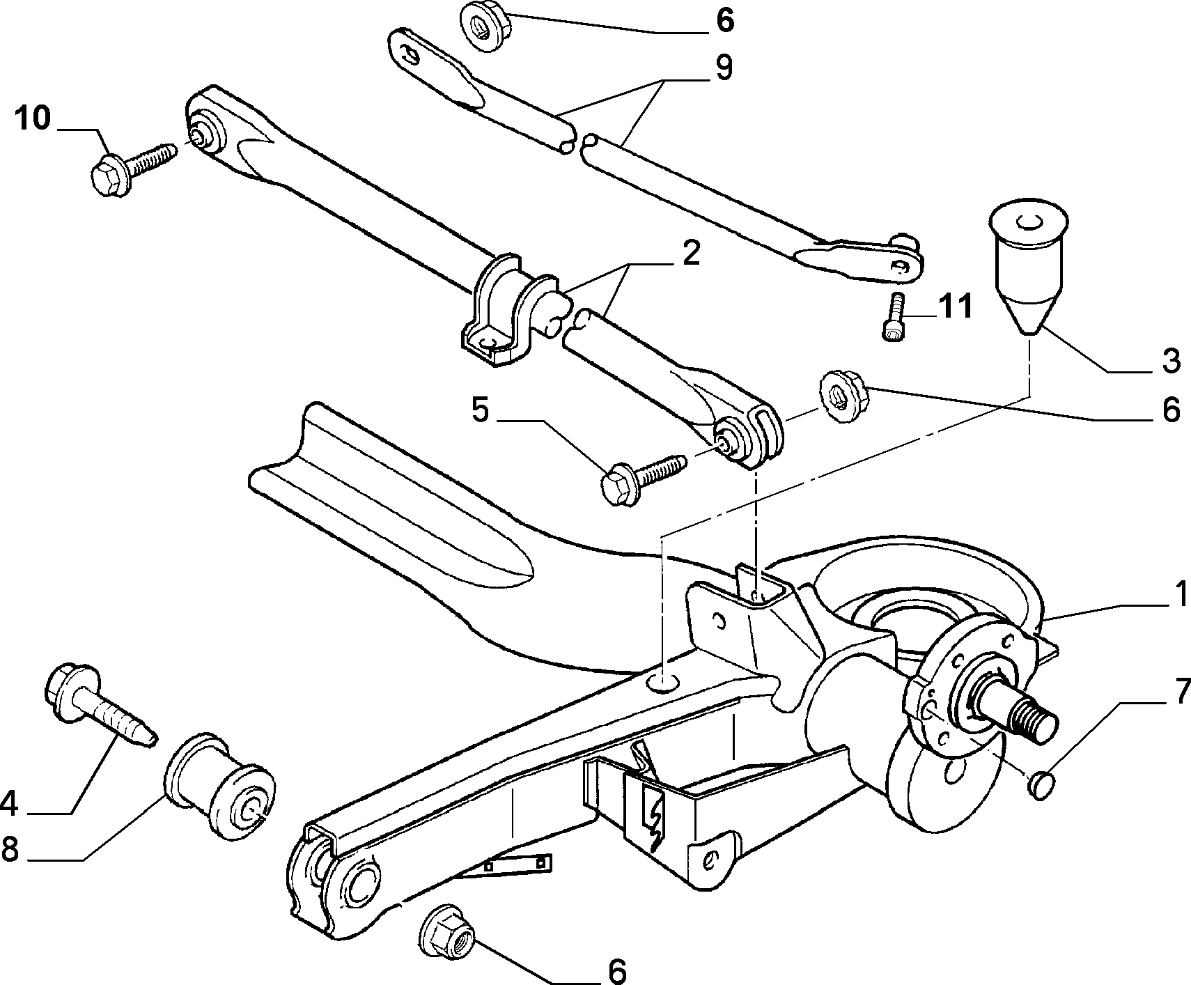 FCA 1479759080 - Supporto, Braccio oscillante www.autoricambi360.it
