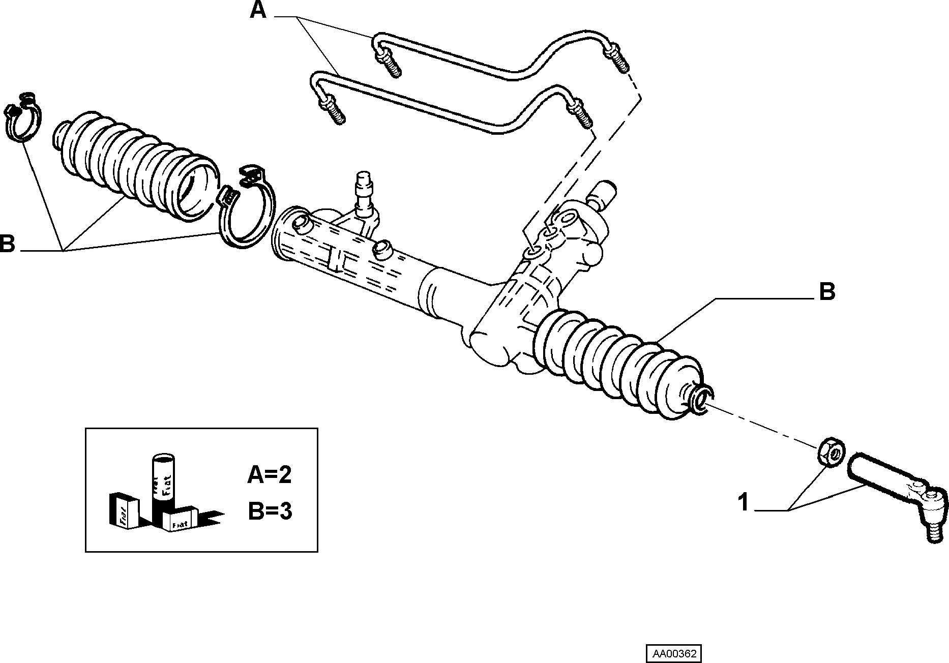 FCA 77362279 - Testa barra d'accoppiamento www.autoricambi360.it