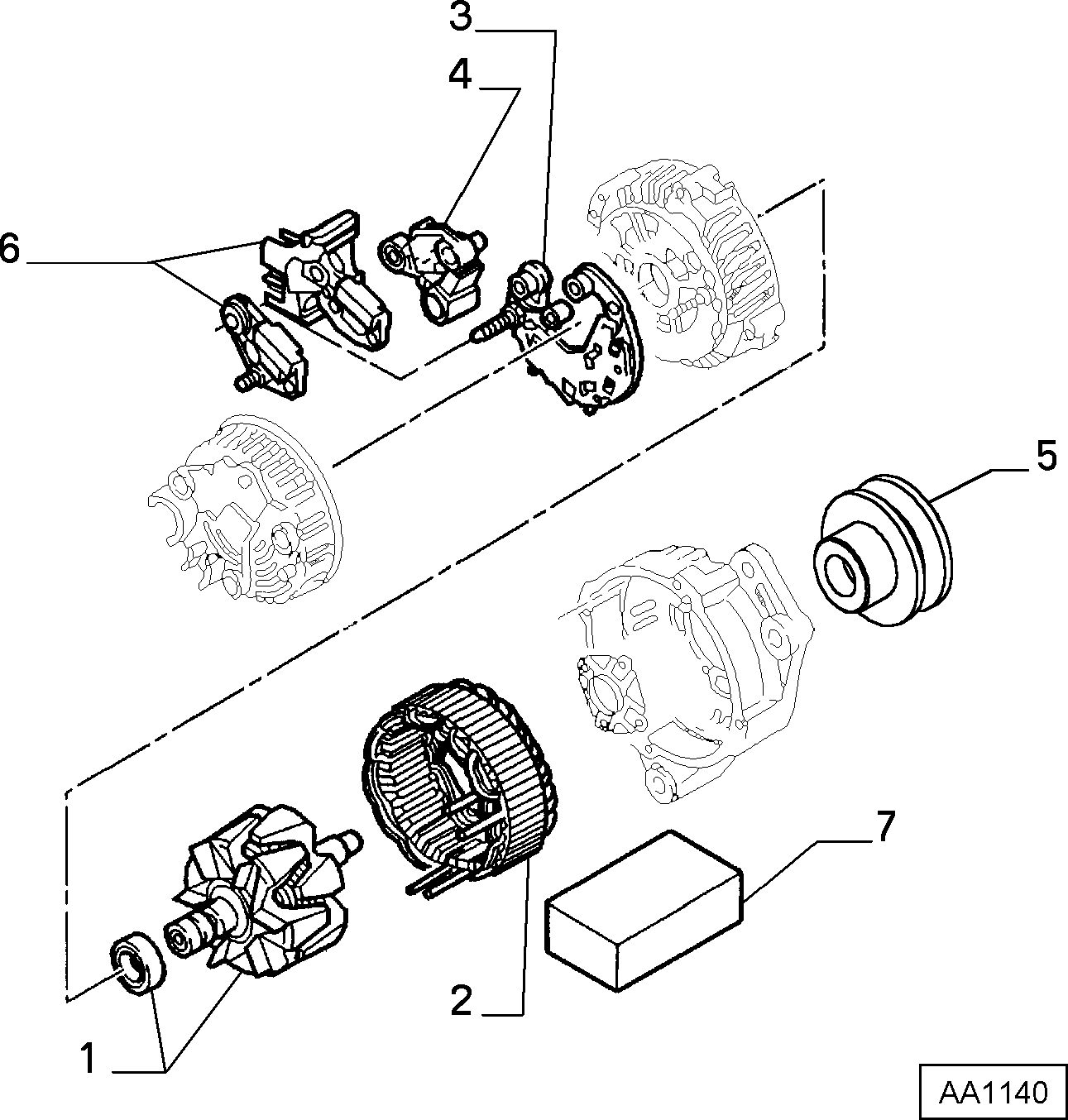 FCA 9949520 - Puleggia cinghia, Alternatore www.autoricambi360.it