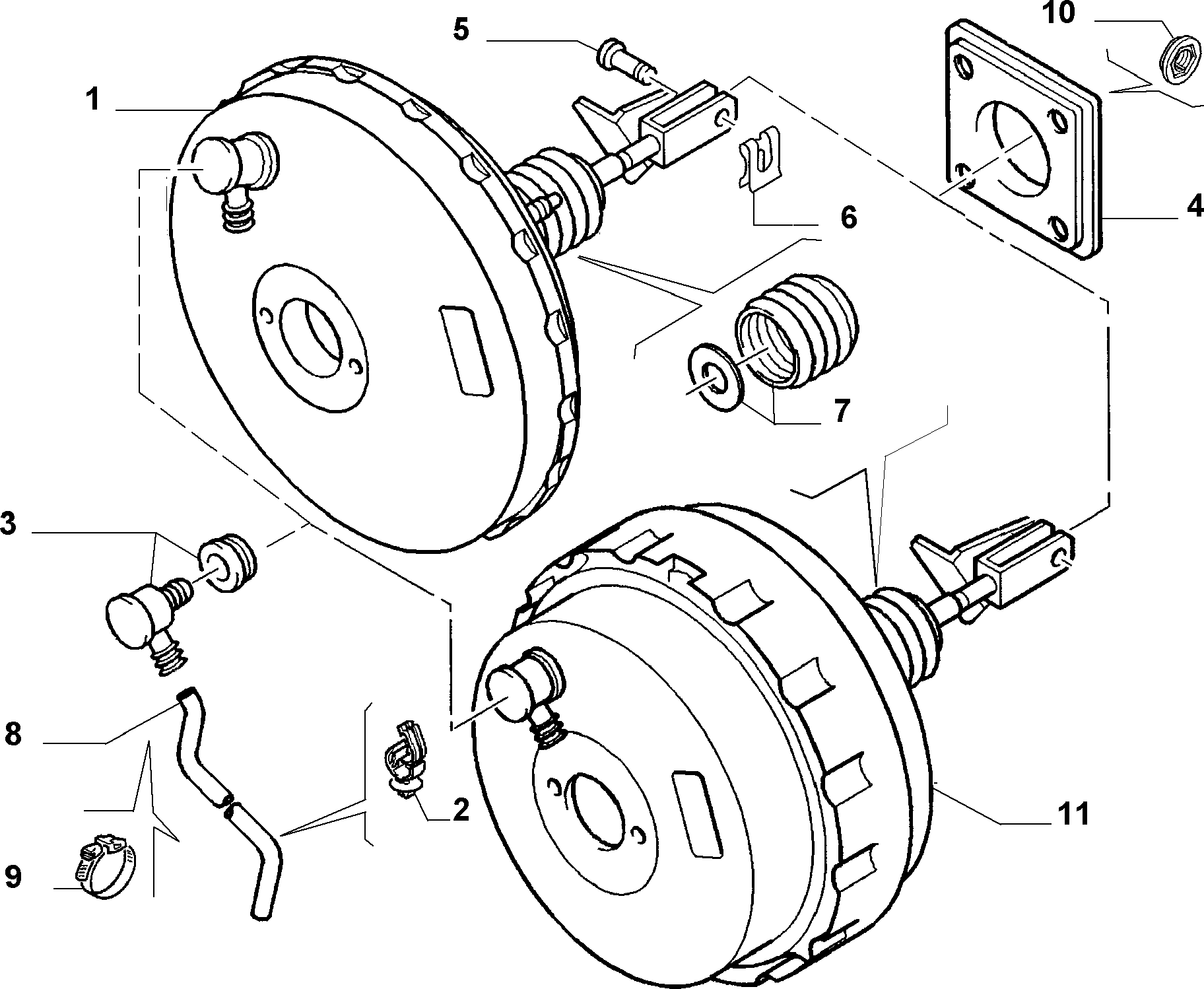 FCA 9567205280 - Servofreno www.autoricambi360.it