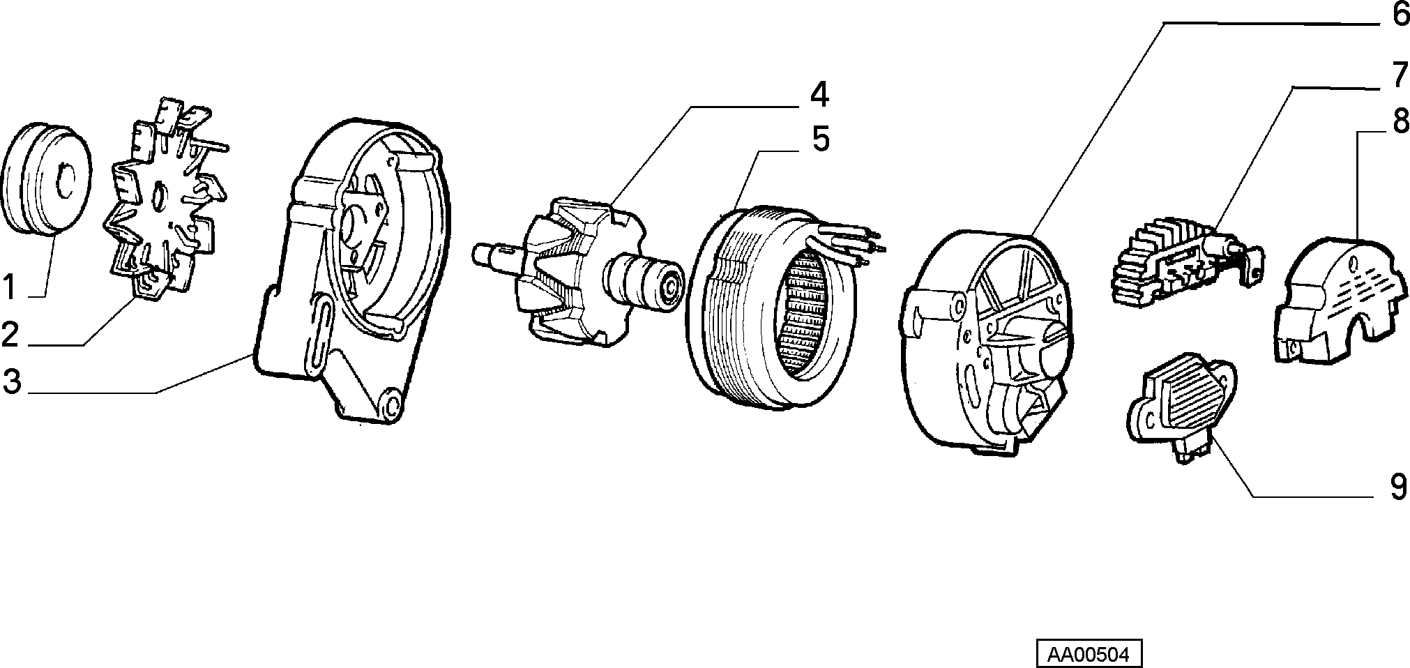 FCA 9941193 - Regolatore alternatore www.autoricambi360.it