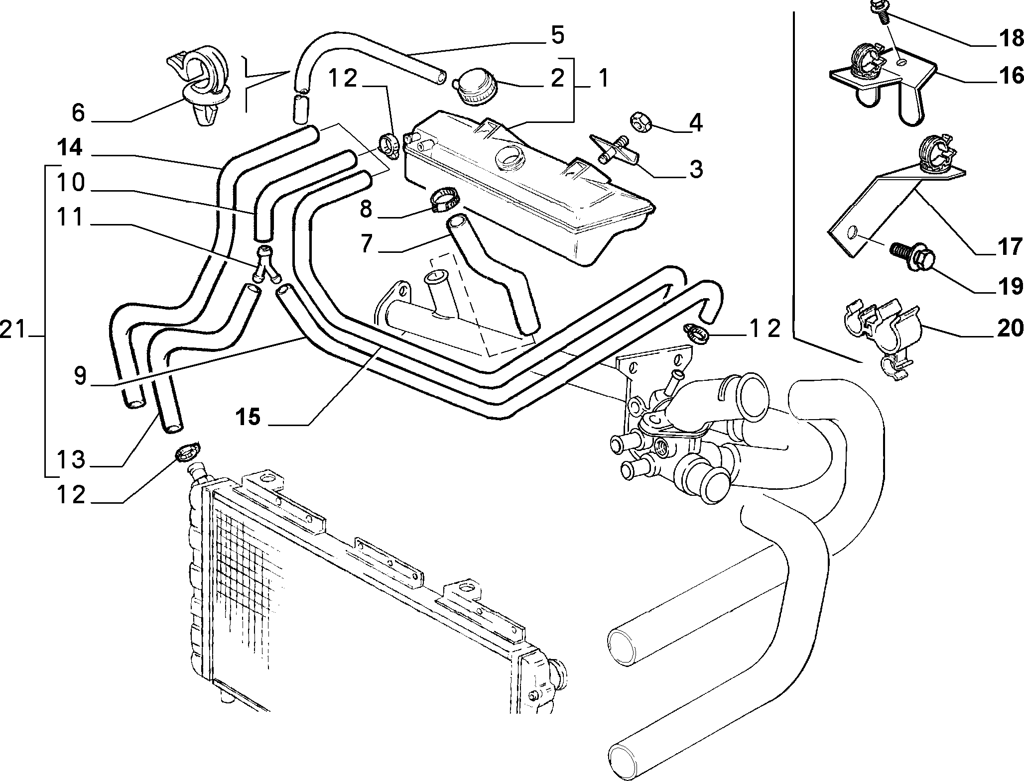 FCA 46556738 - Tappo, serbatoio refrigerante www.autoricambi360.it