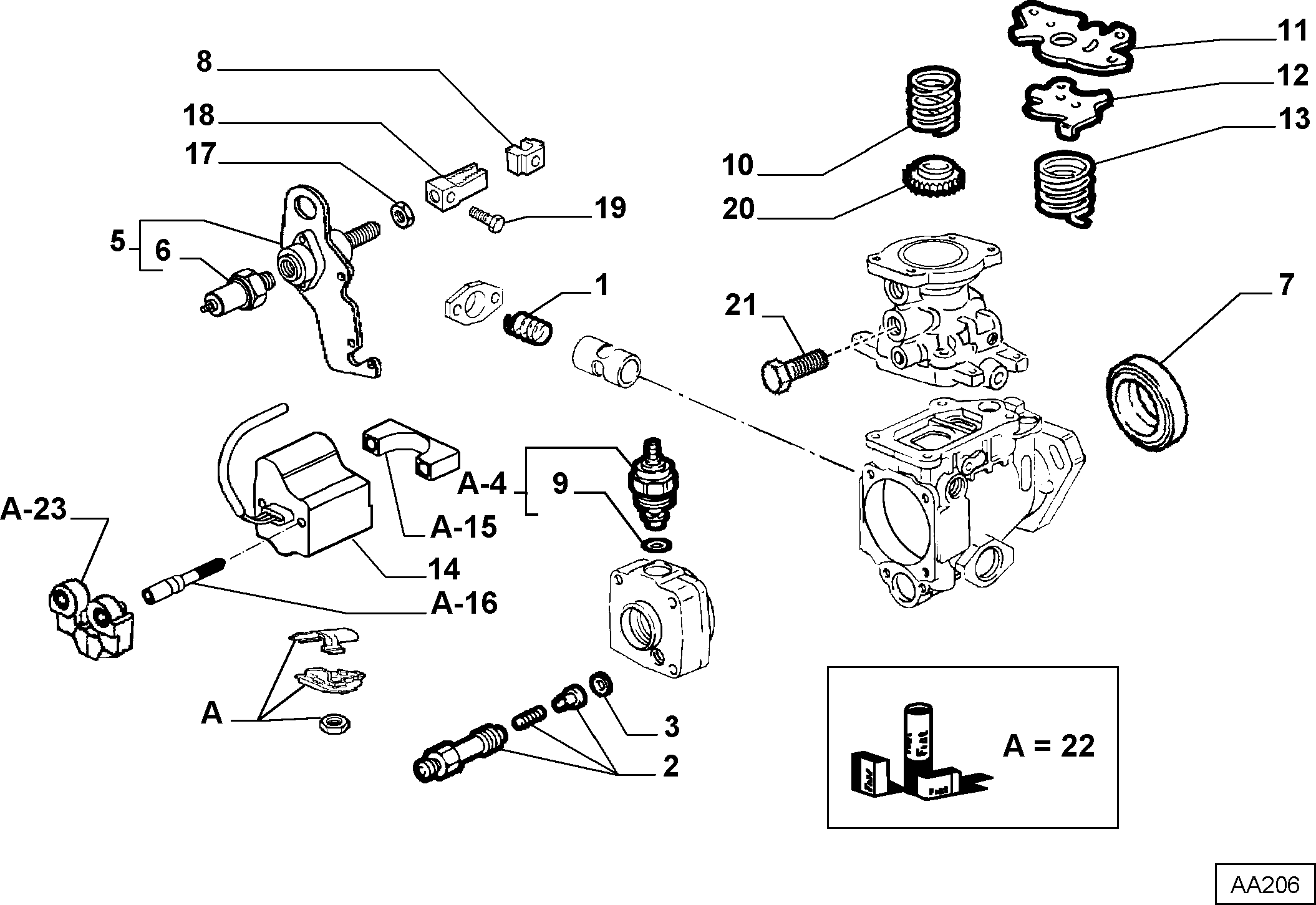 IVECO 9947364 - Kit ganasce, Freno stazionamento www.autoricambi360.it