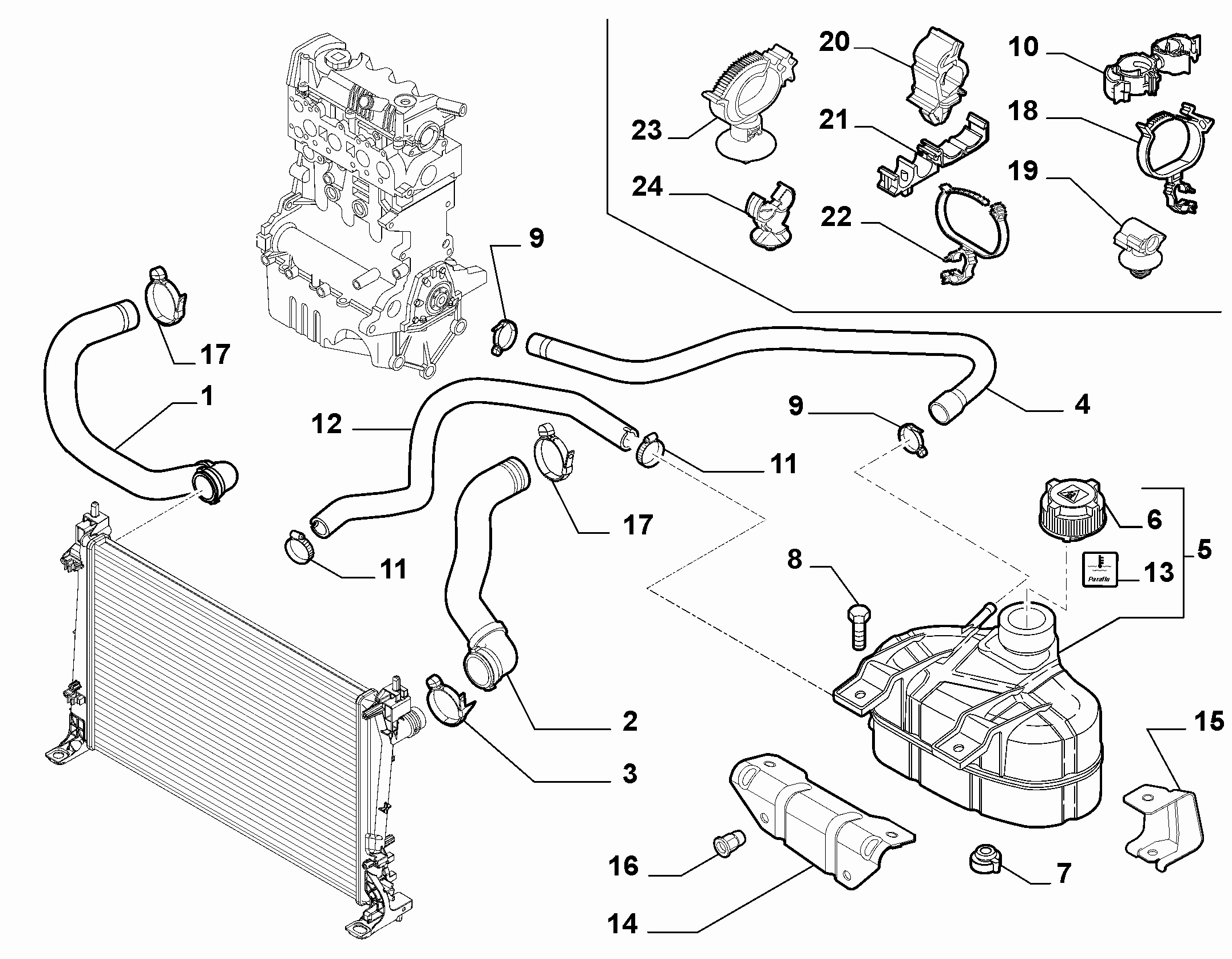 FCA 51824339 - Serbatoio compensazione, Refrigerante www.autoricambi360.it