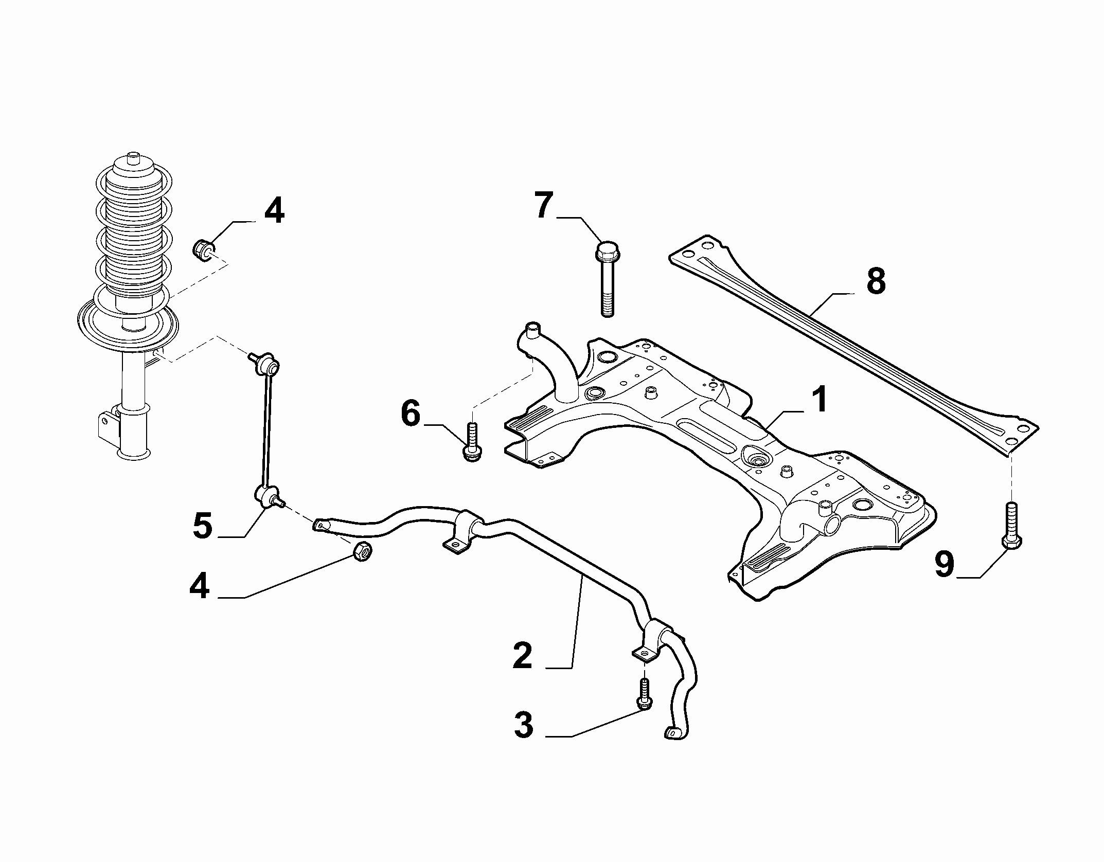 FCA 51935875 - Asta / Puntone, Stabilizzatore www.autoricambi360.it
