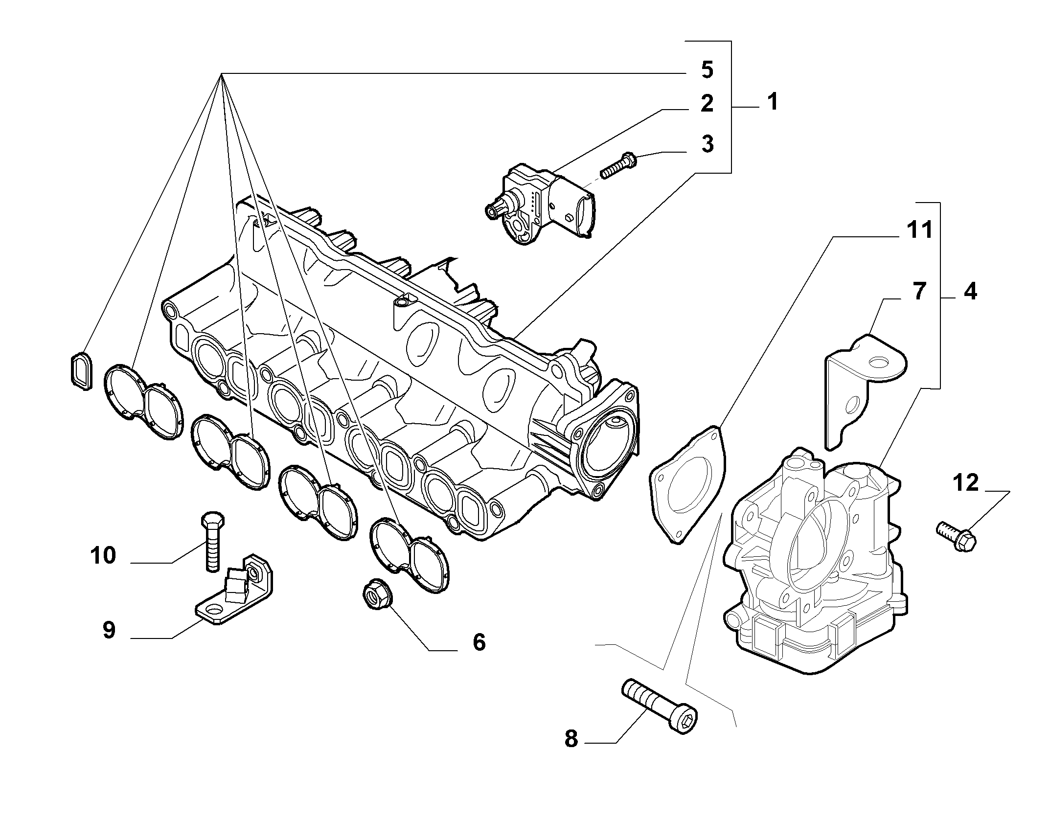 IVECO 55219298 - Sensore, Pressione alimentazione www.autoricambi360.it