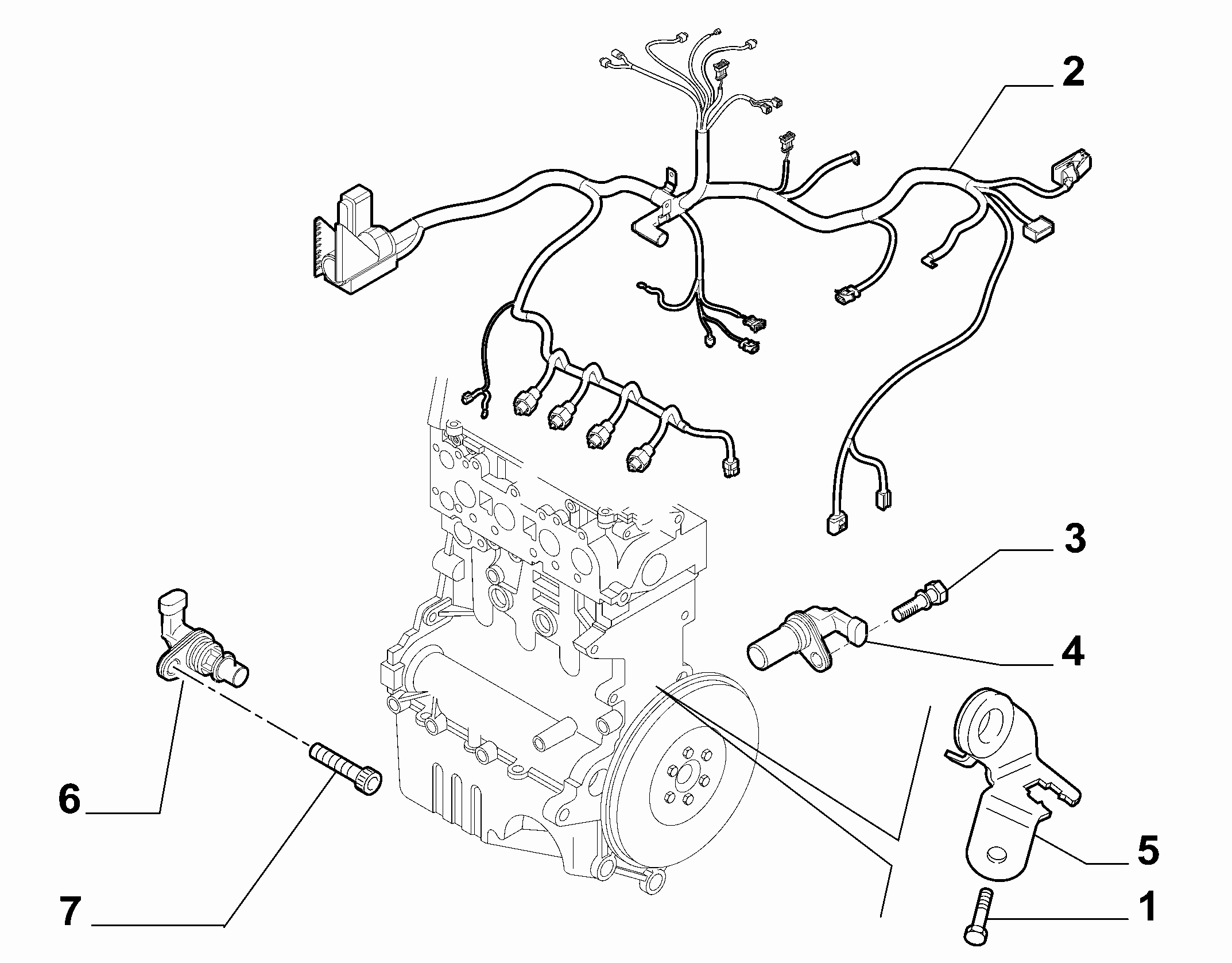 PSA 46798345 - Generatore di impulsi, Albero a gomiti www.autoricambi360.it