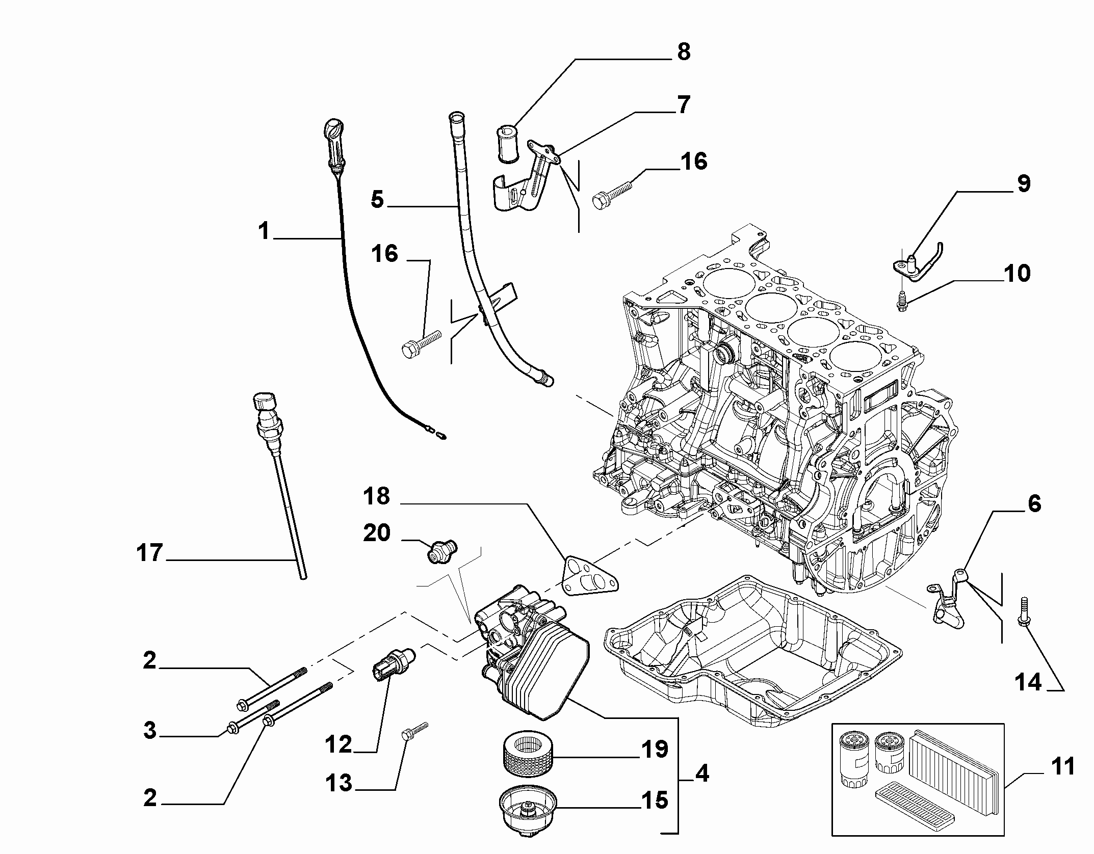 FORD 98 088 666 80 - Radiatore olio, Olio motore www.autoricambi360.it