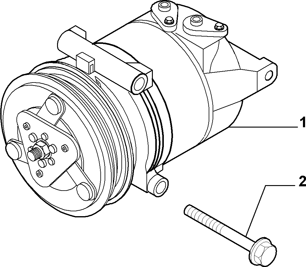 FCA 9658128580 - Compressore, Climatizzatore www.autoricambi360.it