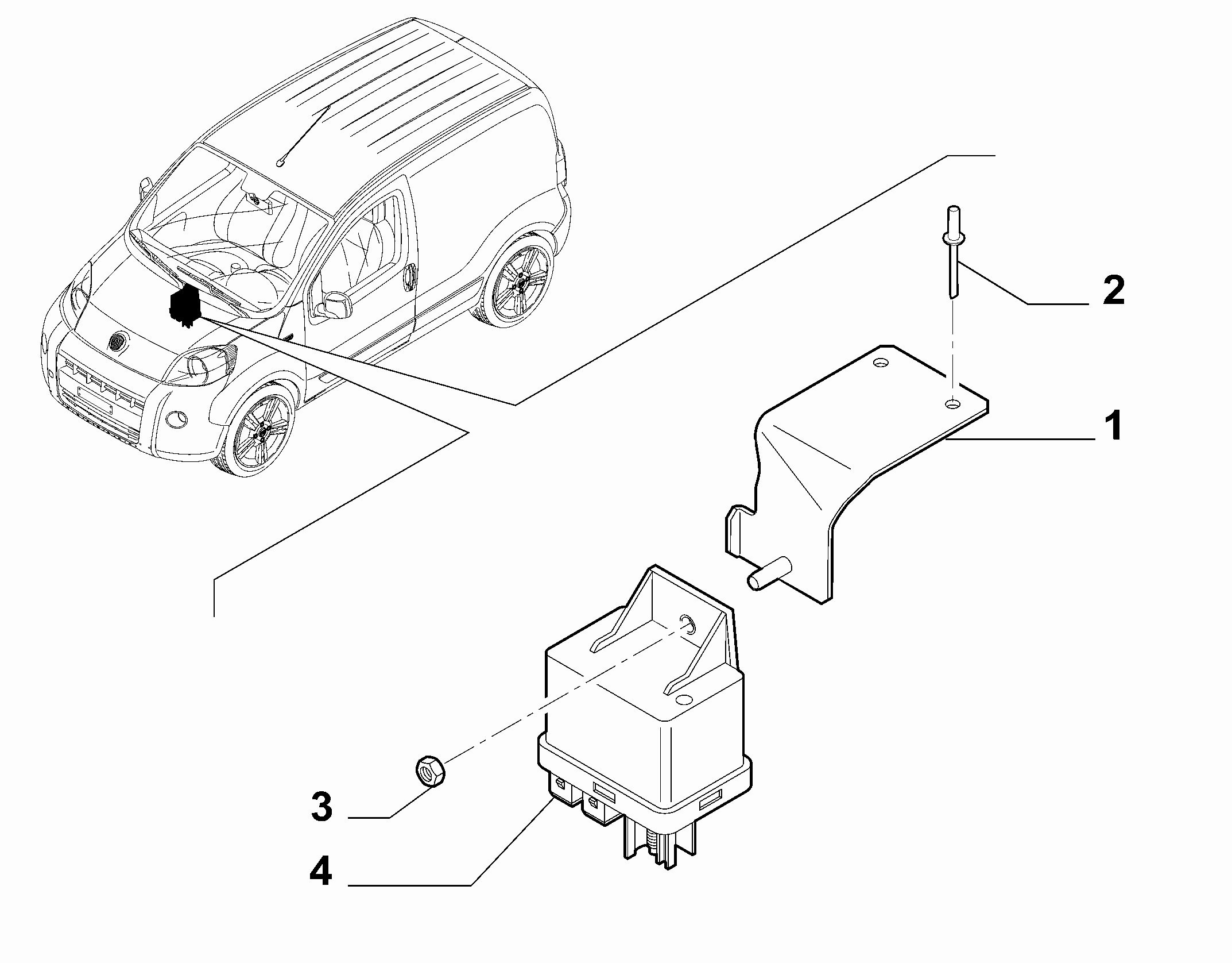 FCA 51888255 - Centralina, Tempo incandescenza www.autoricambi360.it