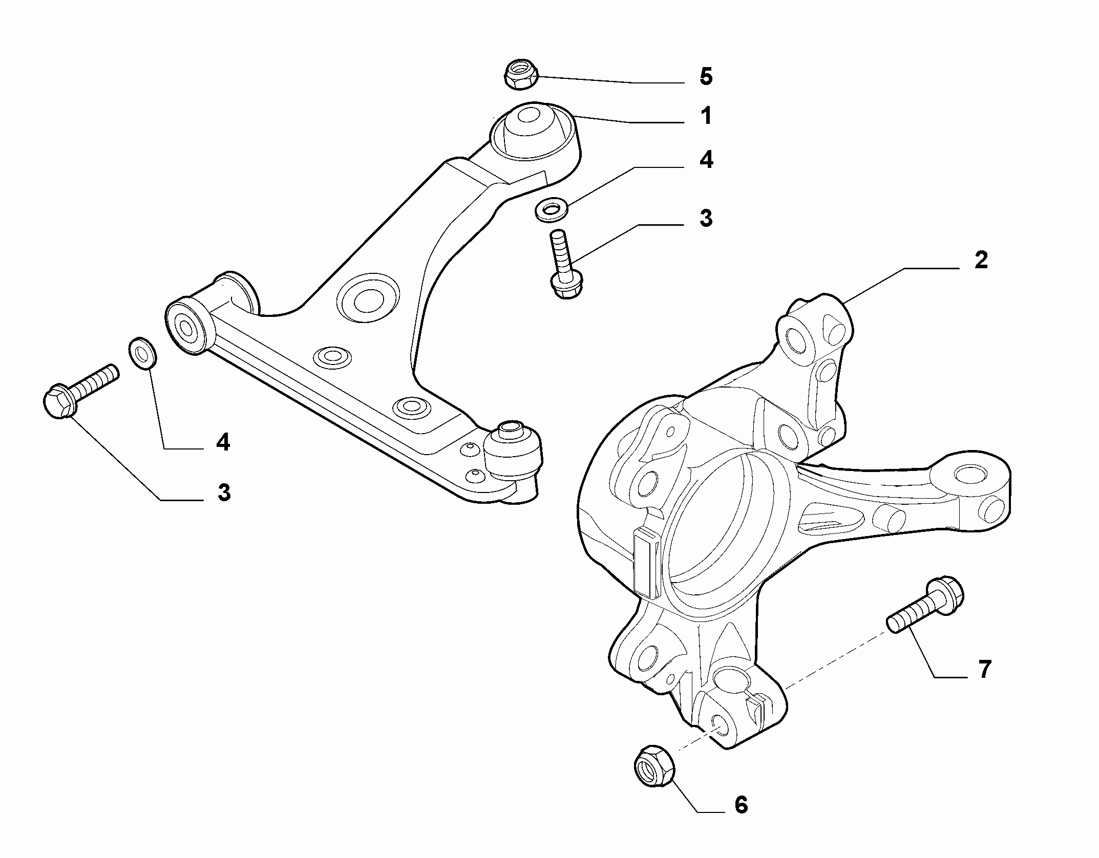 FCA 51783056 - Supporto, Braccio oscillante www.autoricambi360.it