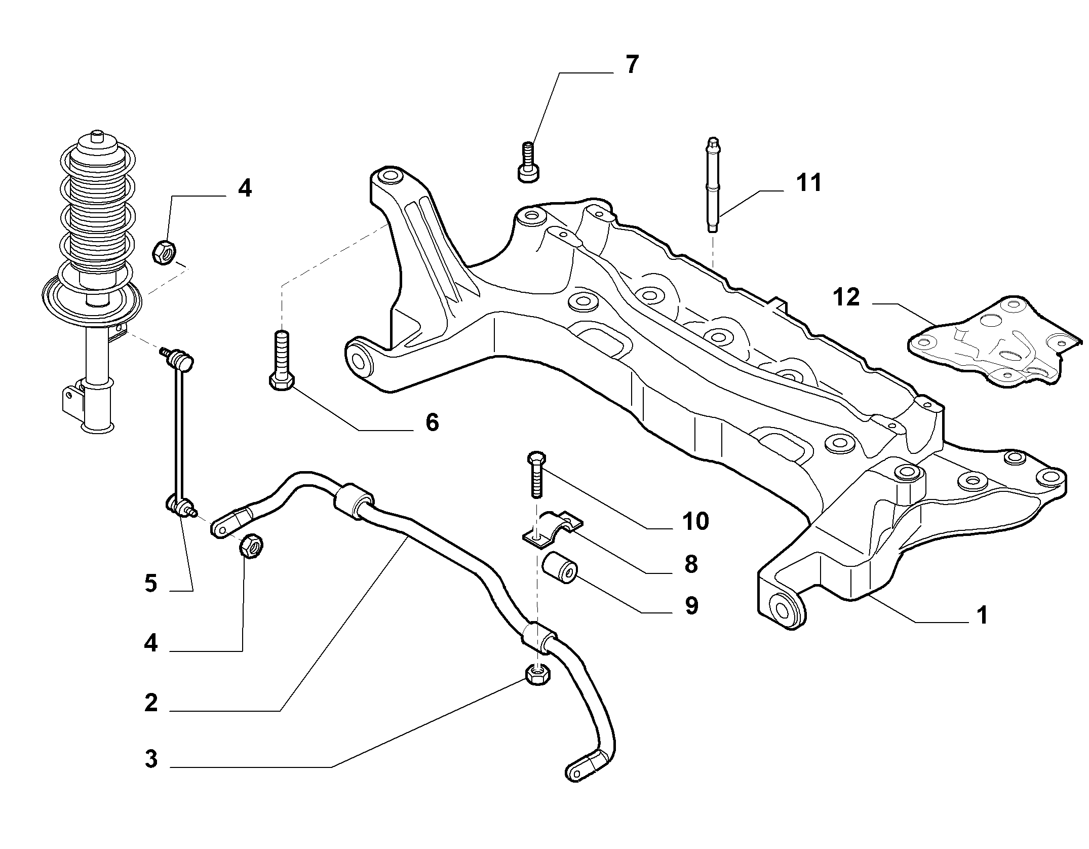 FCA 51815479 - Asta / Puntone, Stabilizzatore www.autoricambi360.it