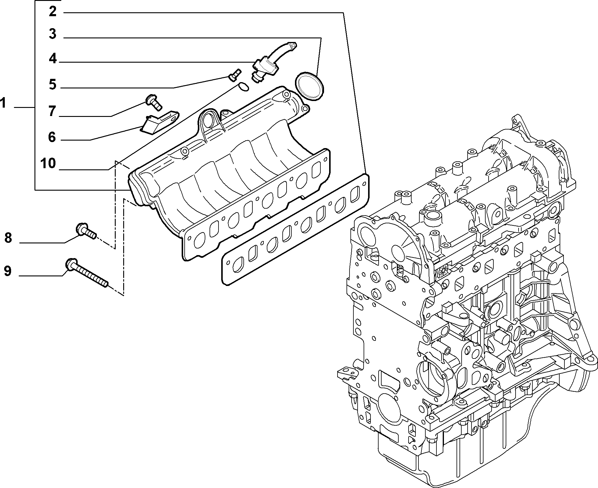 FCA 55206796 - Sensore, Pressione gas scarico www.autoricambi360.it