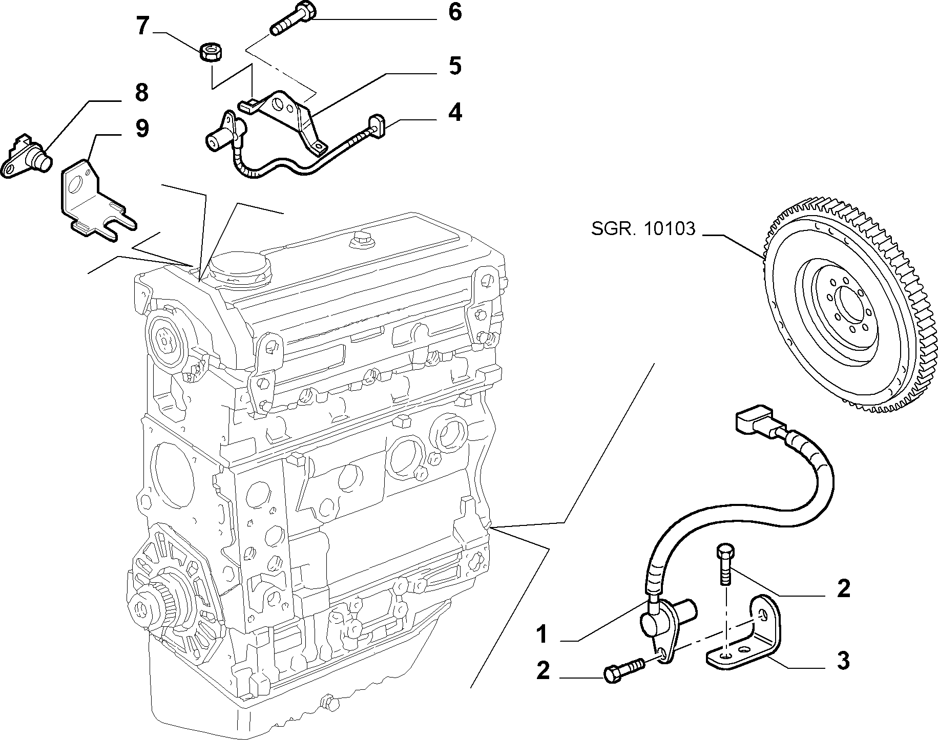 IVECO 504048261 - Sensore, Posizione albero a camme www.autoricambi360.it
