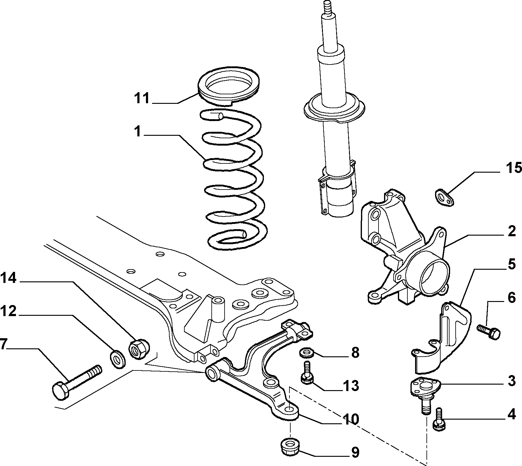 FCA 1339465080 - Braccio oscillante, Sospensione ruota www.autoricambi360.it