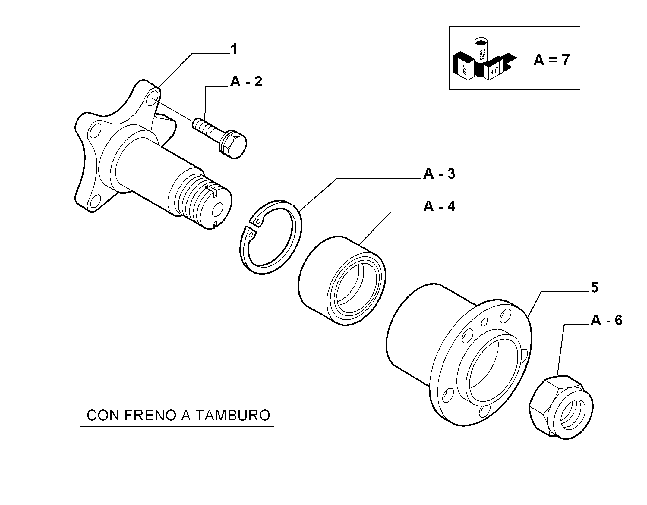 FCA 1328029080 - Kit cuscinetto ruota www.autoricambi360.it