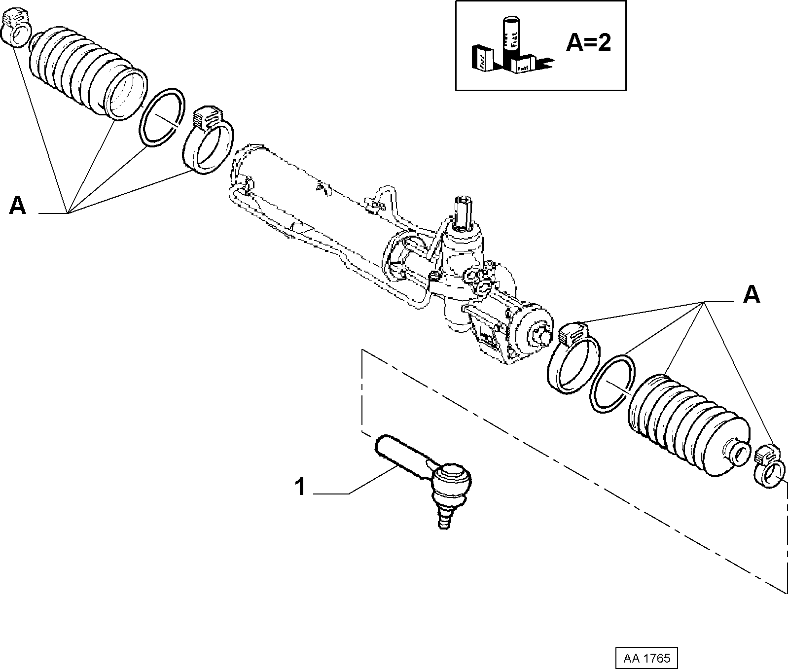 FCA 9403817738 - Testa barra d'accoppiamento www.autoricambi360.it