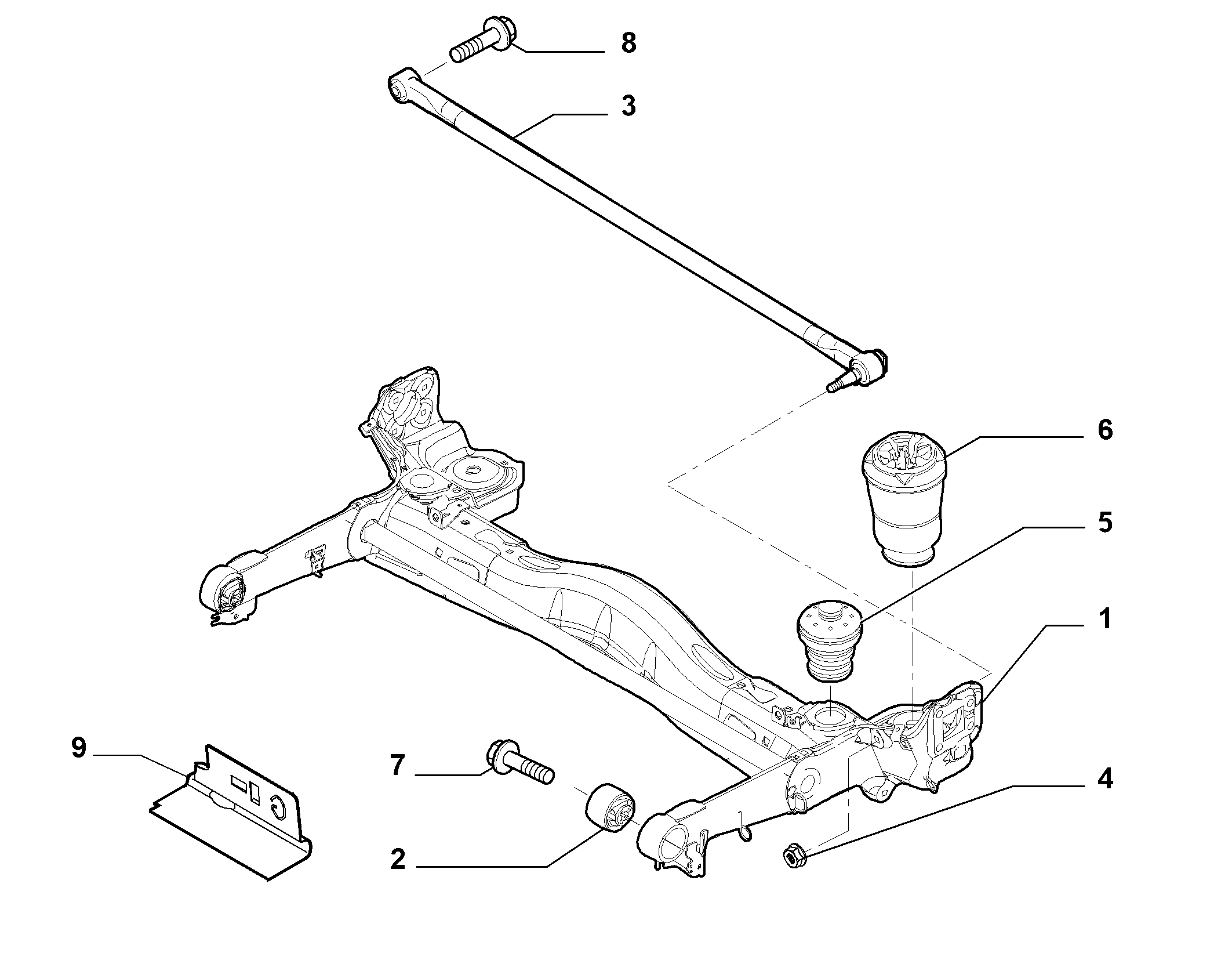 FCA 1400171280 - Supporto, Corpo assiale www.autoricambi360.it
