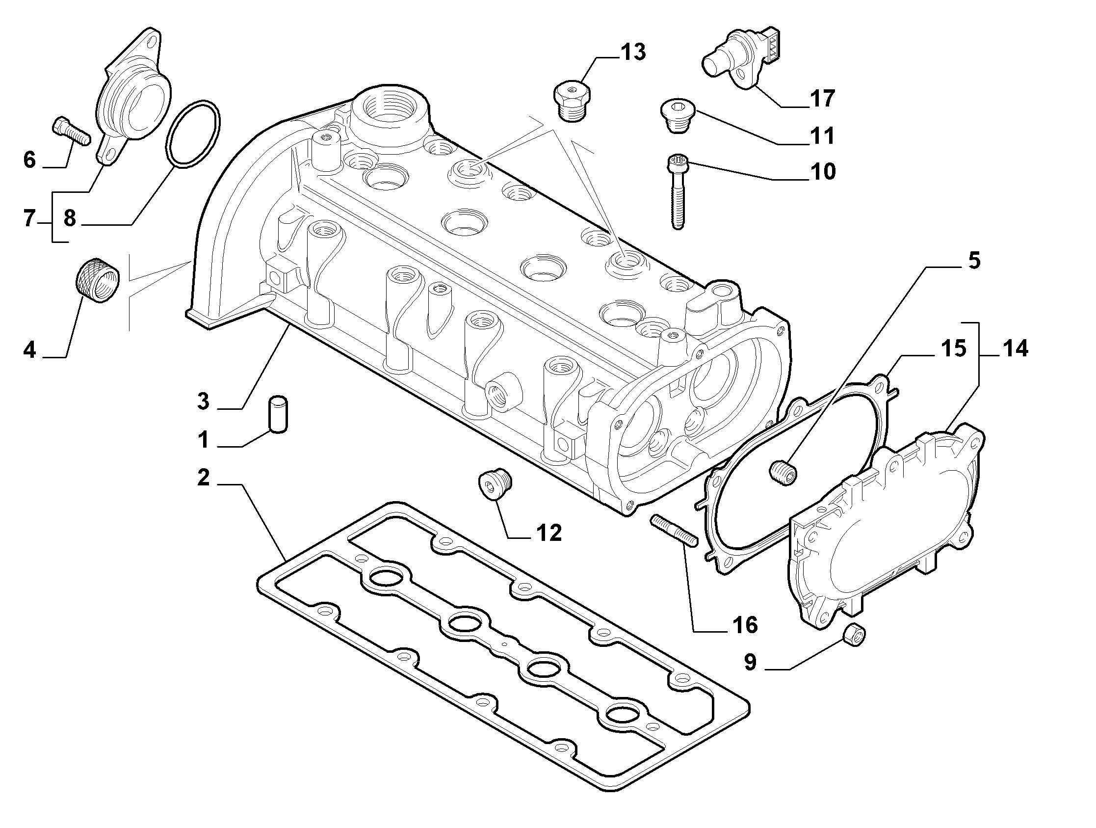 FCA 55242637 - Generatore di impulsi, Albero a gomiti www.autoricambi360.it