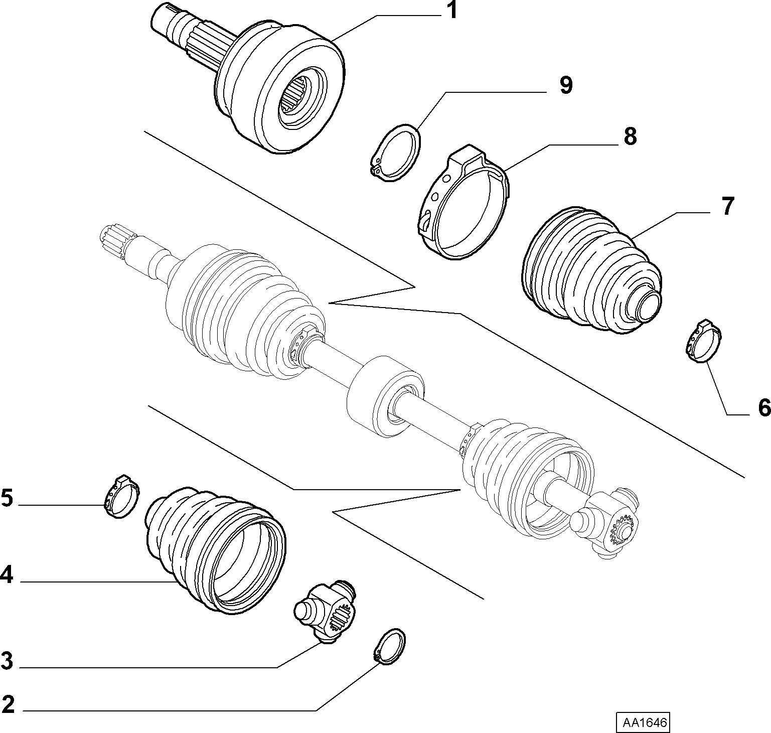FCA 46307573 - Kit cuscinetto ruota www.autoricambi360.it