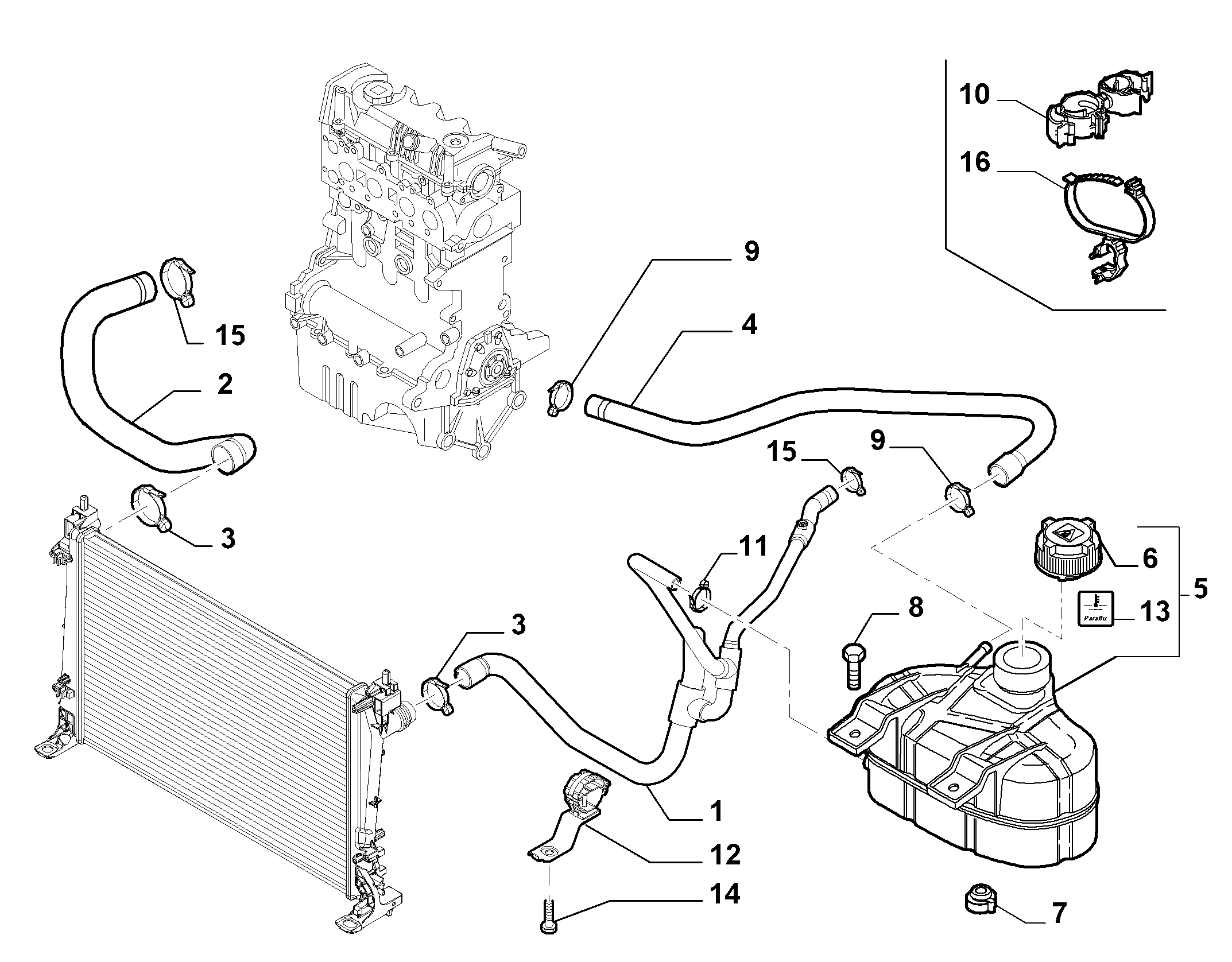 FCA 51824339 - Serbatoio compensazione, Refrigerante www.autoricambi360.it
