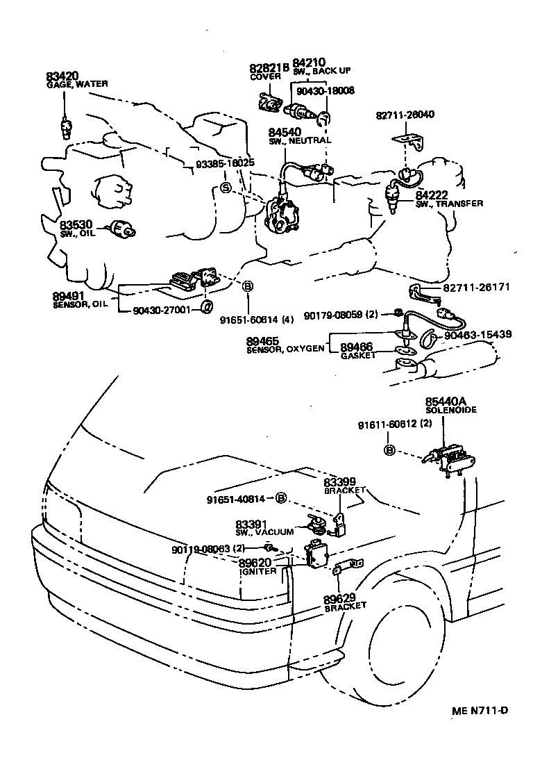 RENAULT 8353014040 - Interruttore a pressione olio www.autoricambi360.it