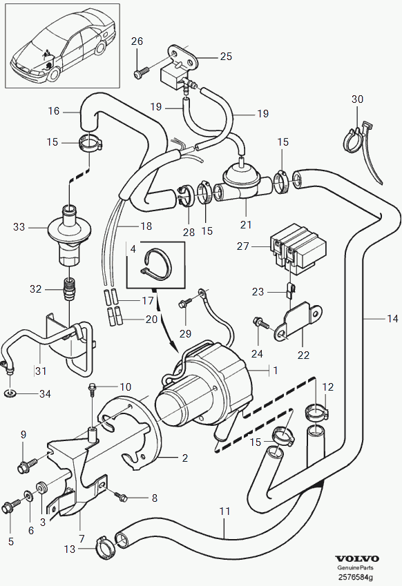 FORD 1332454 - Braccio oscillante, Sospensione ruota www.autoricambi360.it