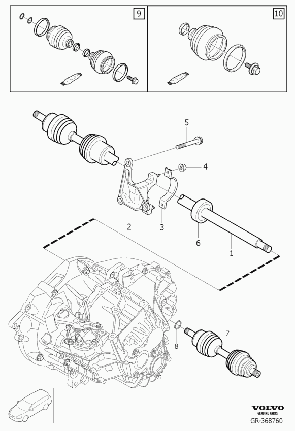 FORD 36000562 - Albero motore / Semiasse www.autoricambi360.it